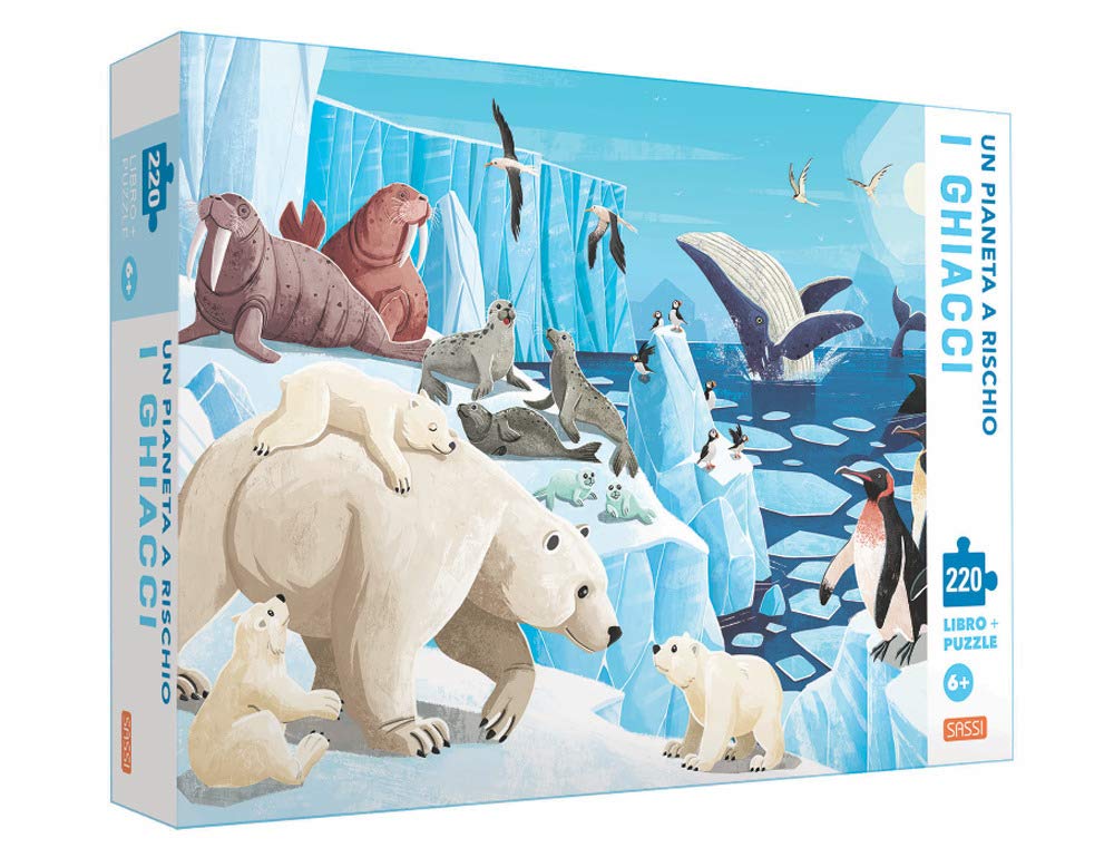 Un pianeta a rischio. I ghiacci. Ediz. a colori. Con puzzle book