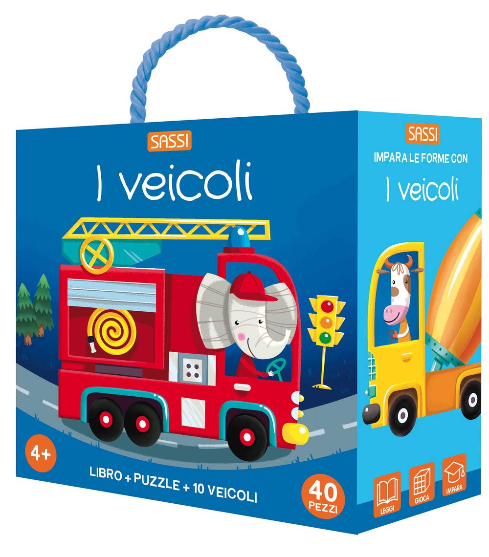 I veicoli. Q-box. Ediz. a colori. Con puzzle book