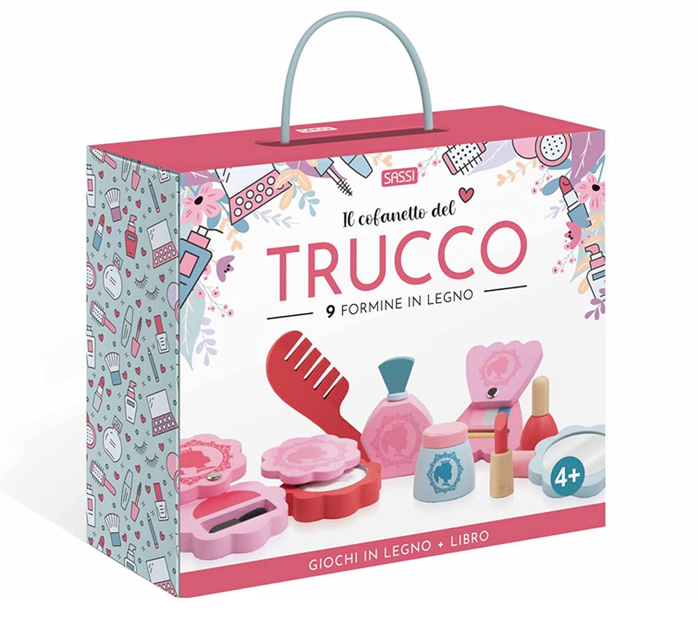 Il cofanetto del trucco. Giochi in legno. Nuova ediz. Con 9 formine in legno (Sassi junior) Non-fiction