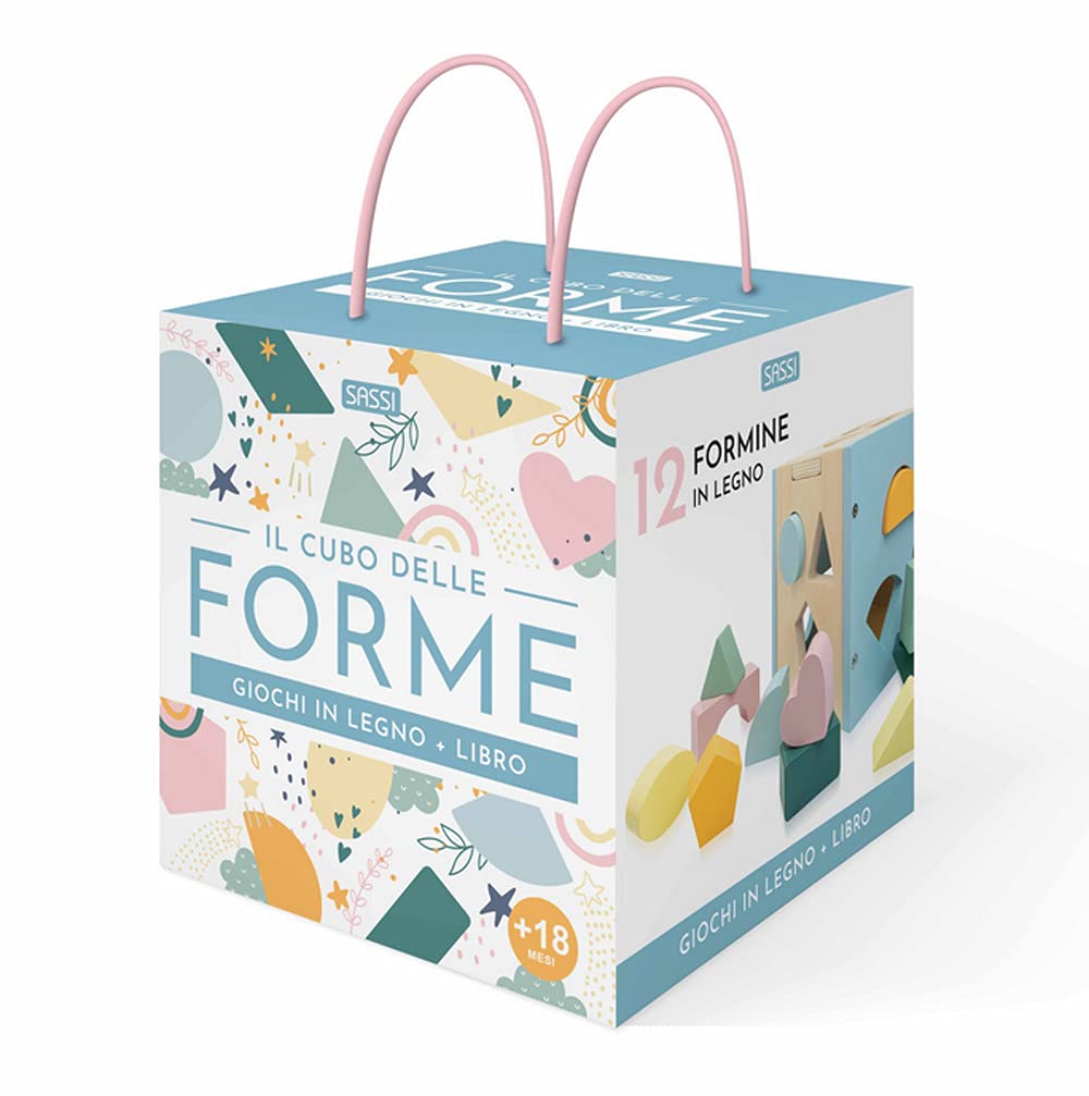 Il cubo delle forme. Giochi in legno. Nuova ediz. Con giocattolo (Sassi junior) Non-fiction