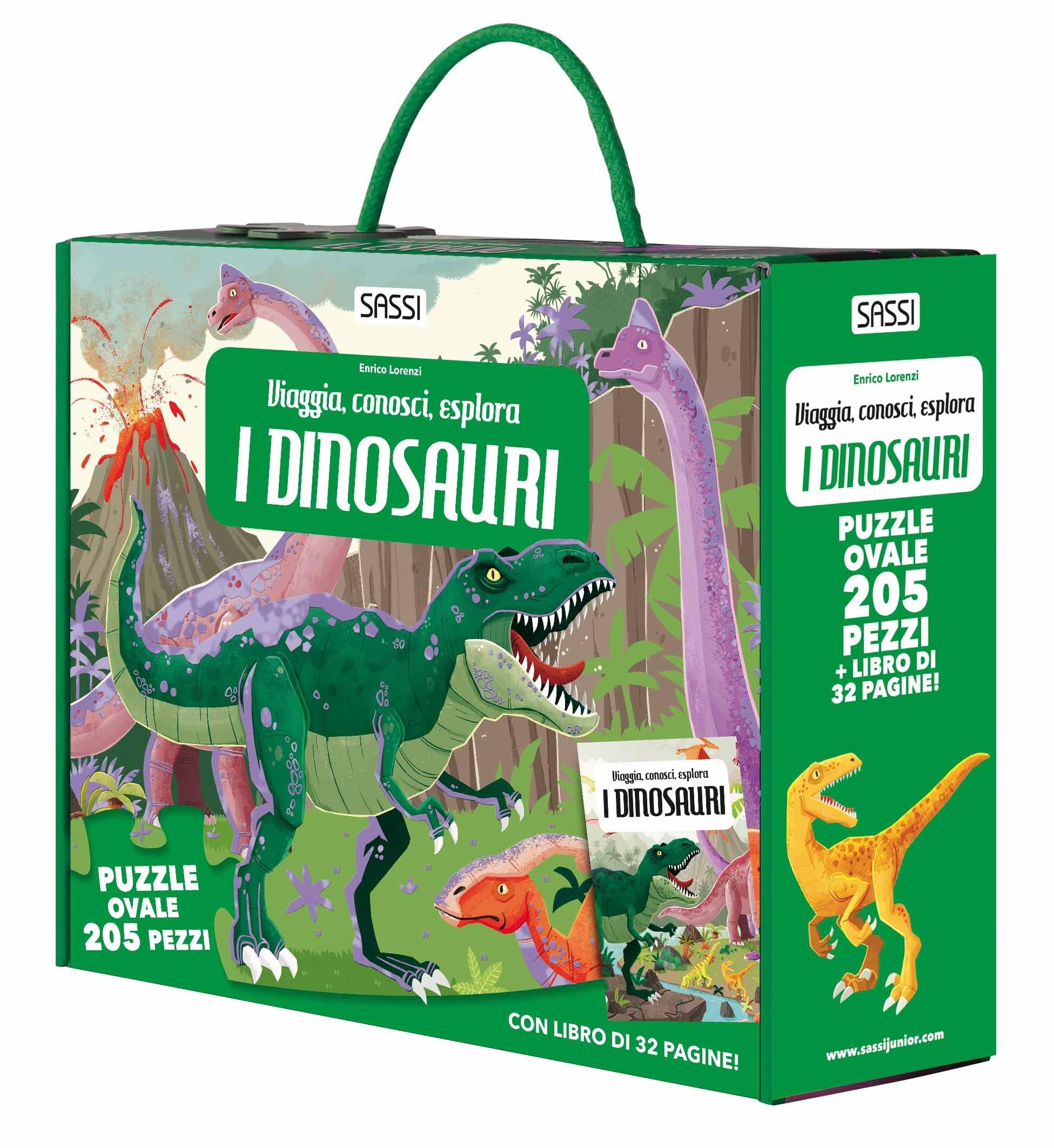 I dinosauri. Viaggia, conosci, esplora. Ediz. a colori. Con puzzle (Science) Tiptoi & Games