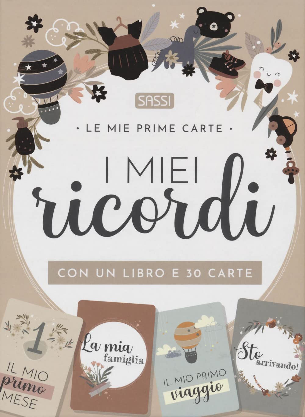 I miei ricordi. Le mie prime carte. Ediz. a colori. Con 30 carte book