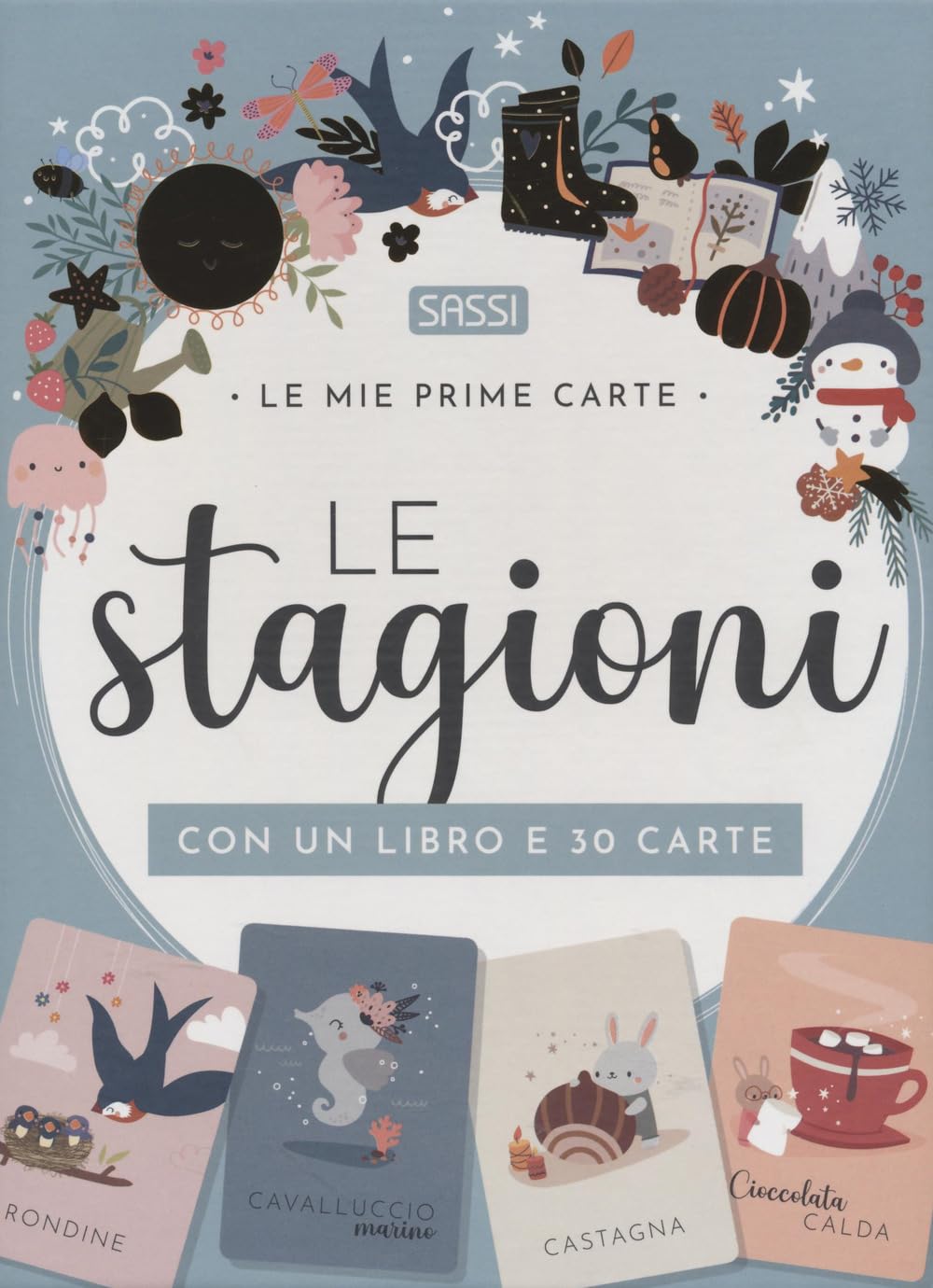 Le stagioni. Le mie prime carte book