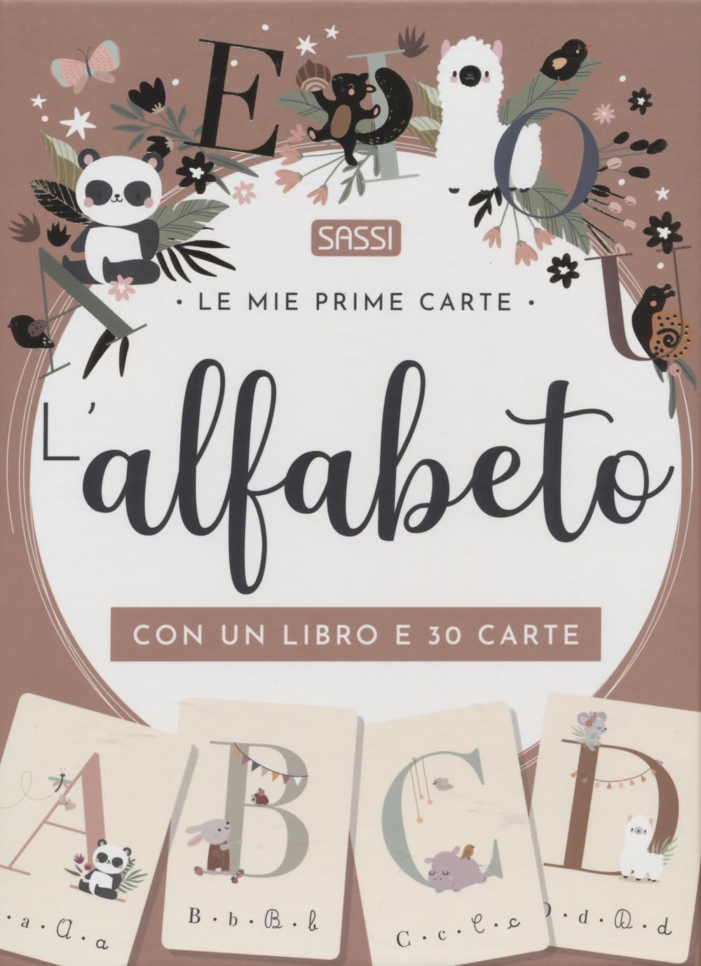 L'alfabeto. Le mie prime carte. Ediz. a colori. Con 30 Carte (Sassi junior) Non-fiction