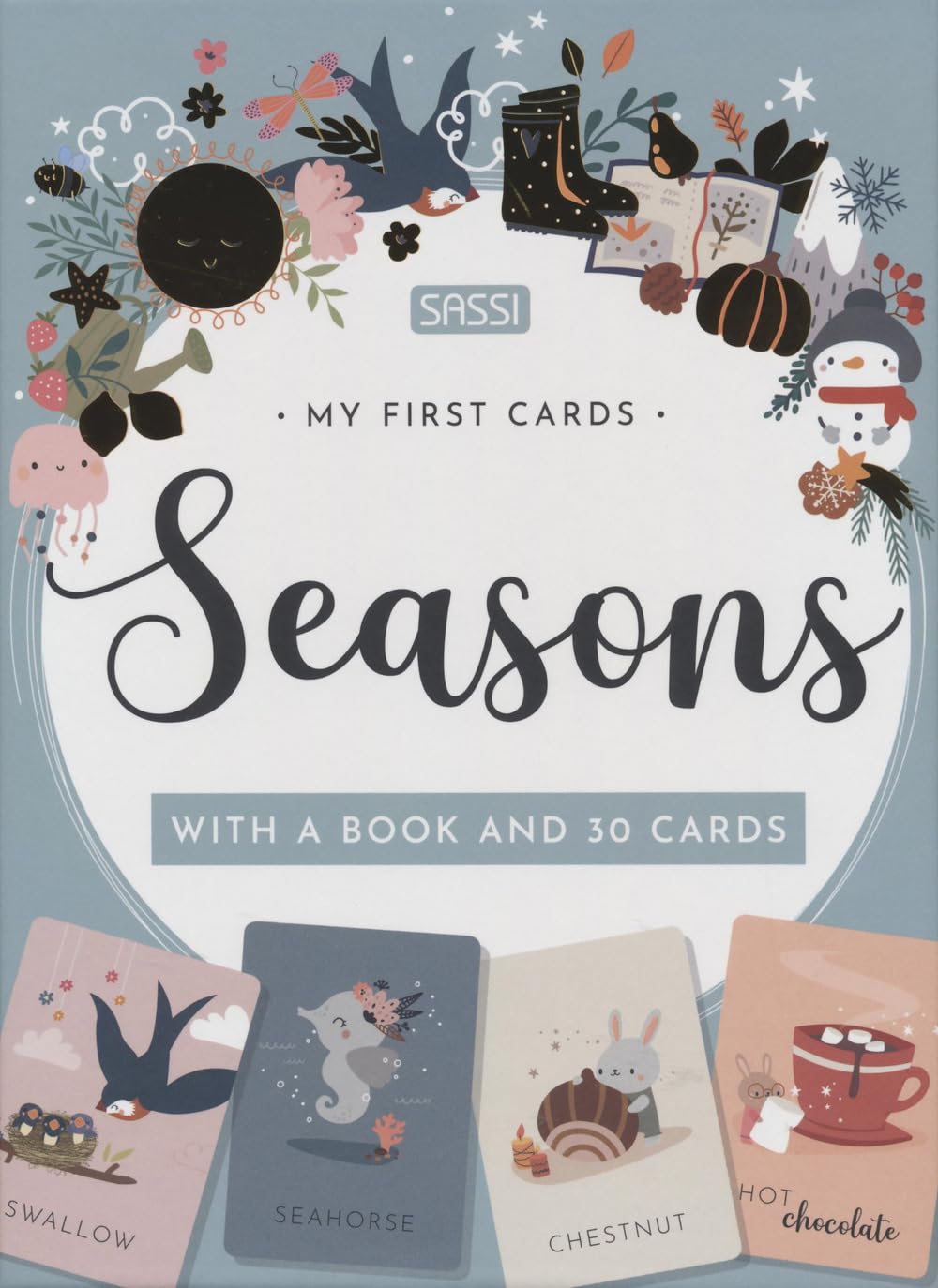 My First Cards. Seasons (Sassi junior) Non-fiction