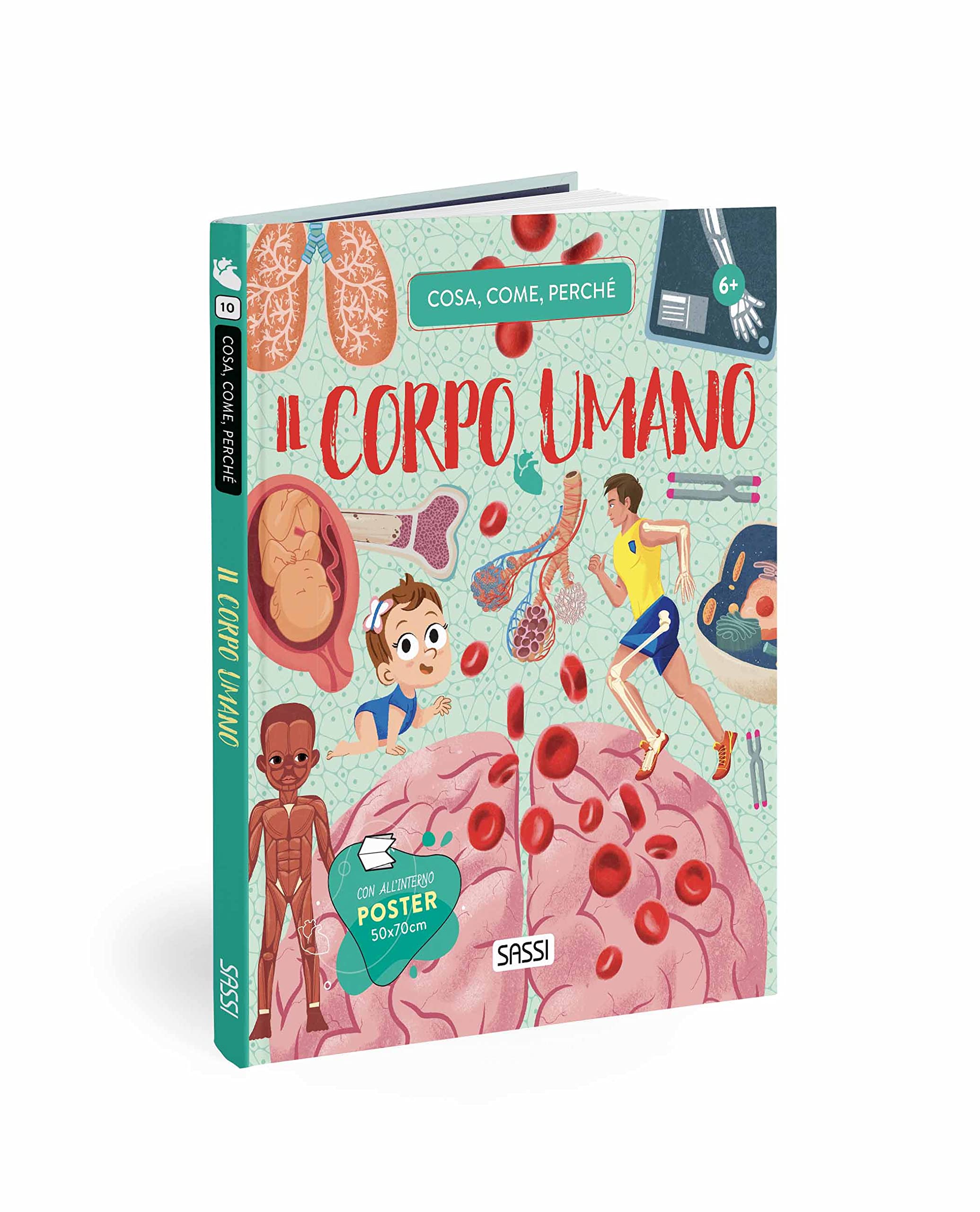 Il corpo umano. Cosa, come, perché. Con Poster (Science) Non-fiction