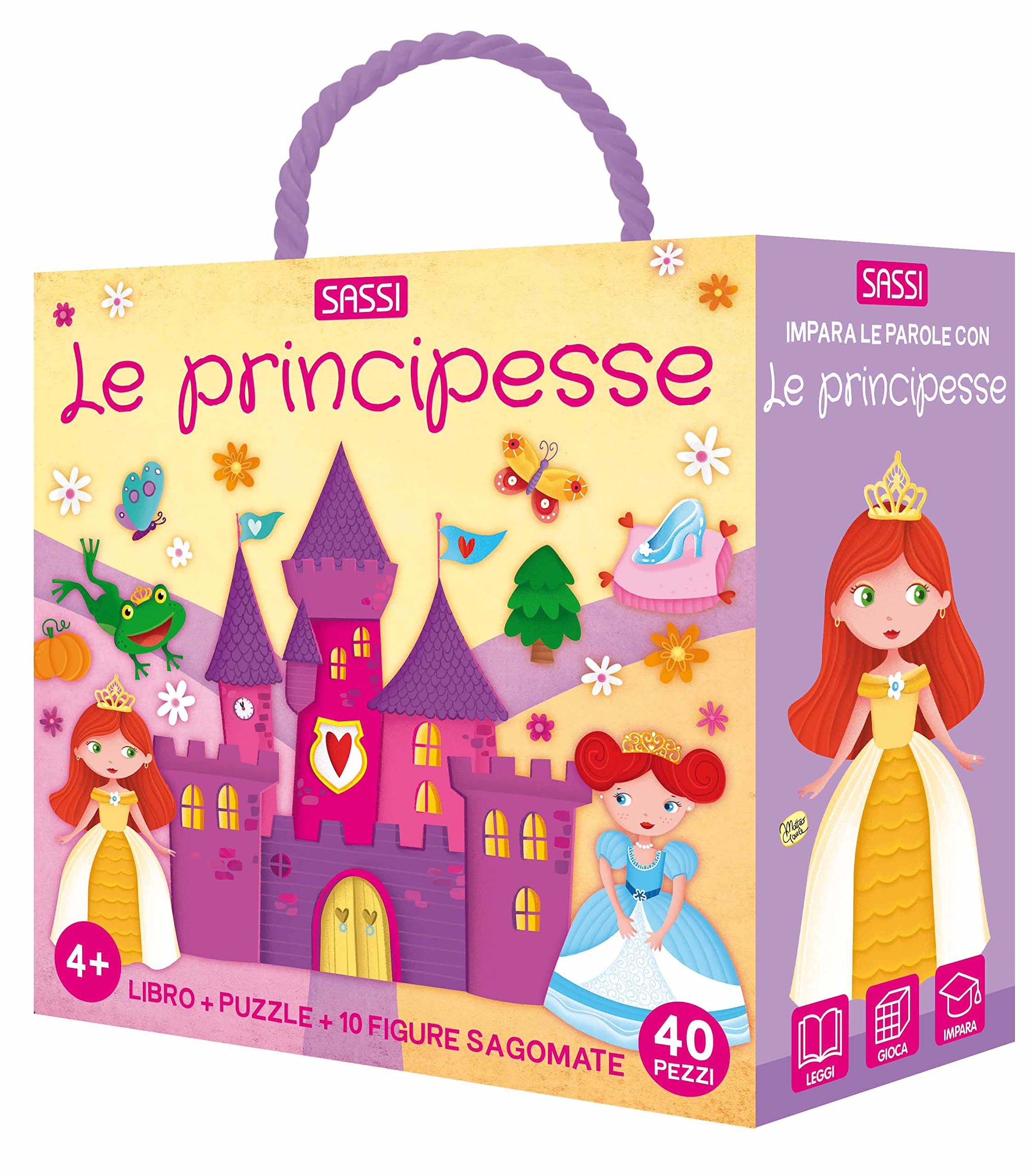 Le principesse. Q-box. Ediz. a colori. Con 10 figure sagomate. Con puzzle book