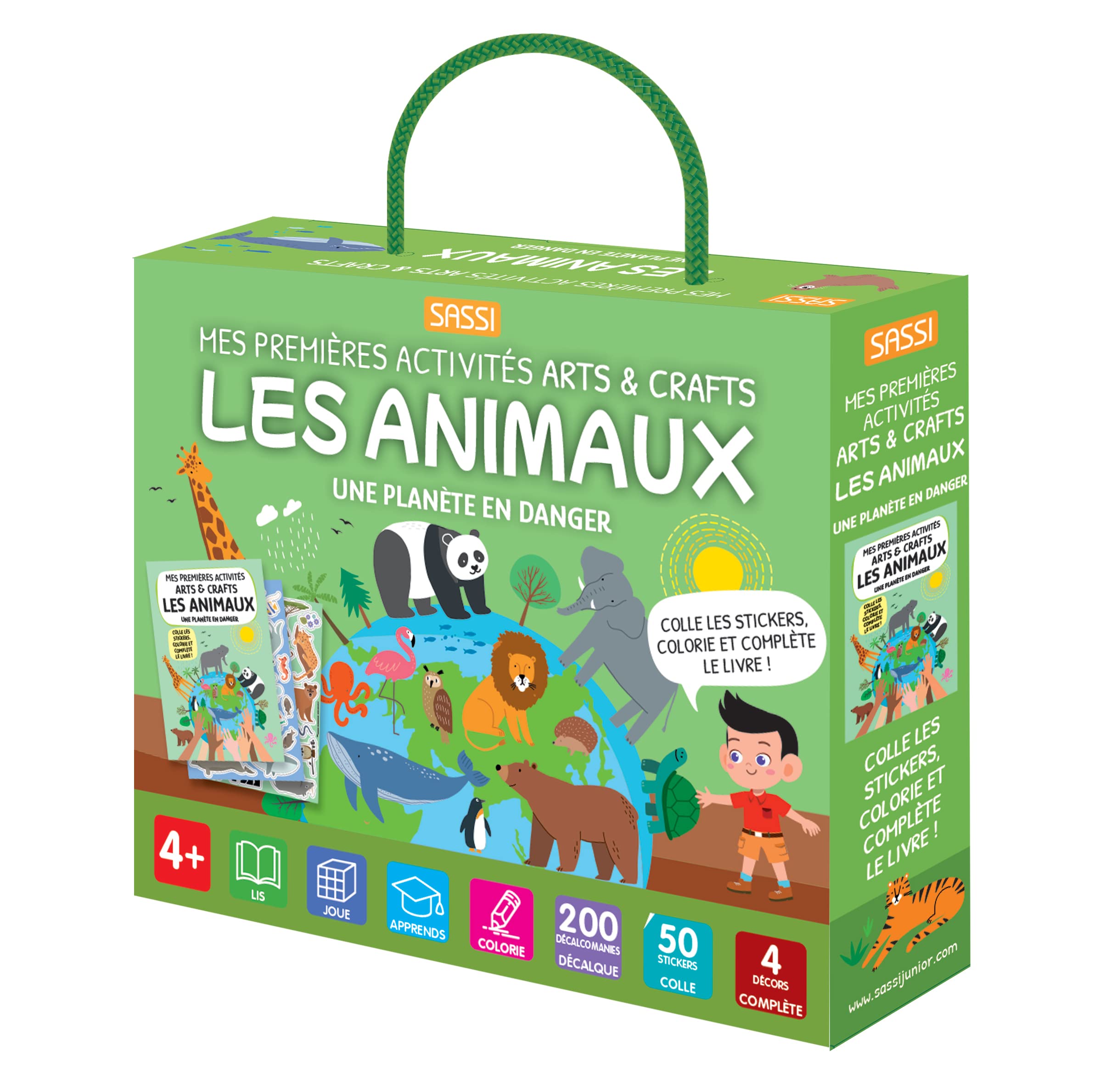 Mes premières activités arts&crafts. Les animaux book