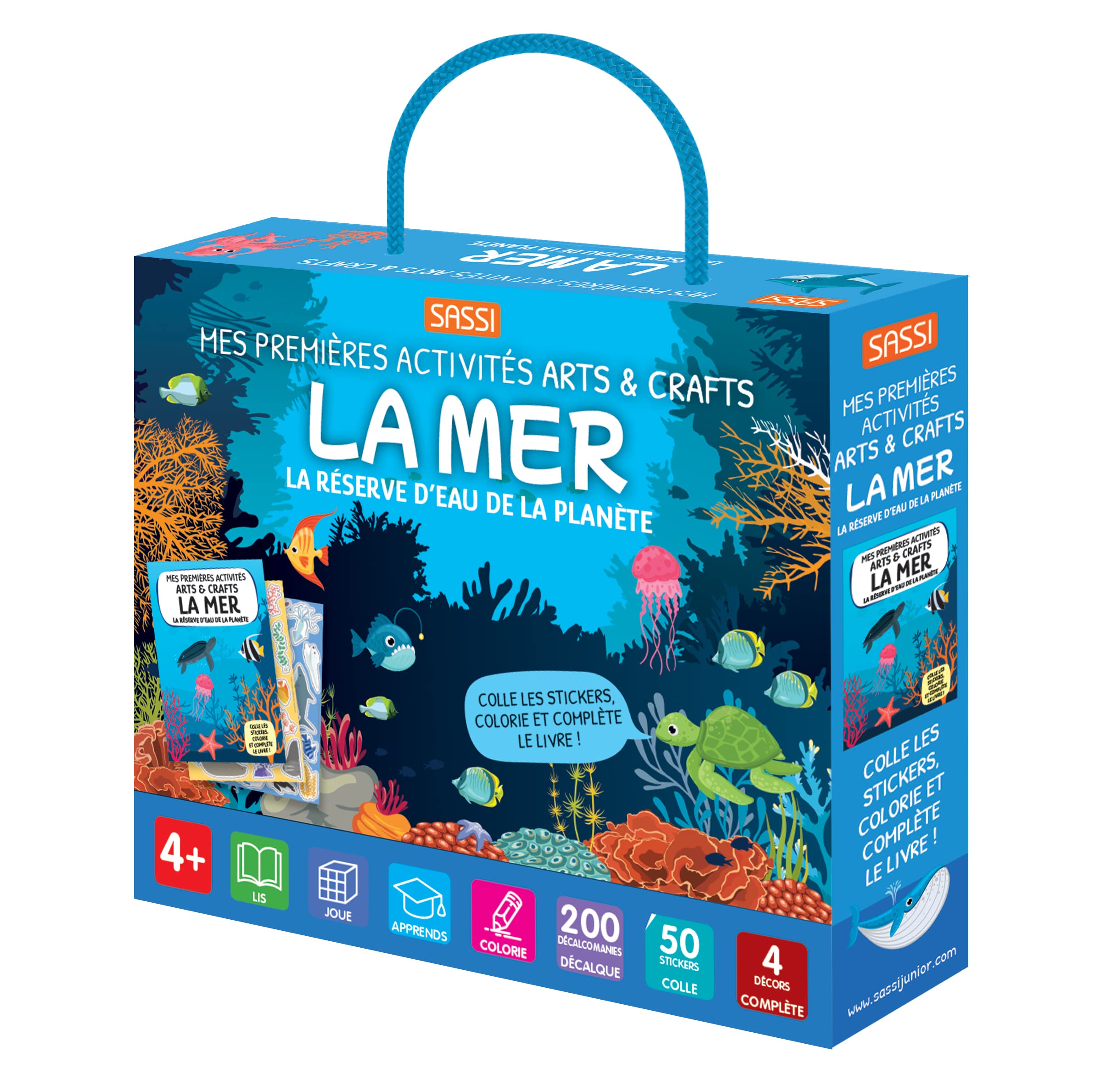 Mes premières activités arts&crafts. La mer book