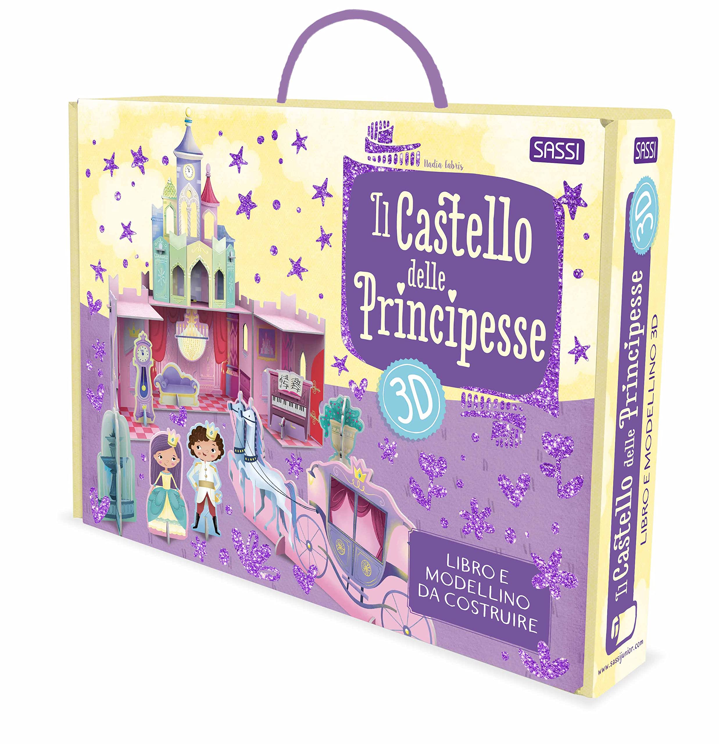 Il castello delle principesse 3D. Nuova ediz. Con modellino book