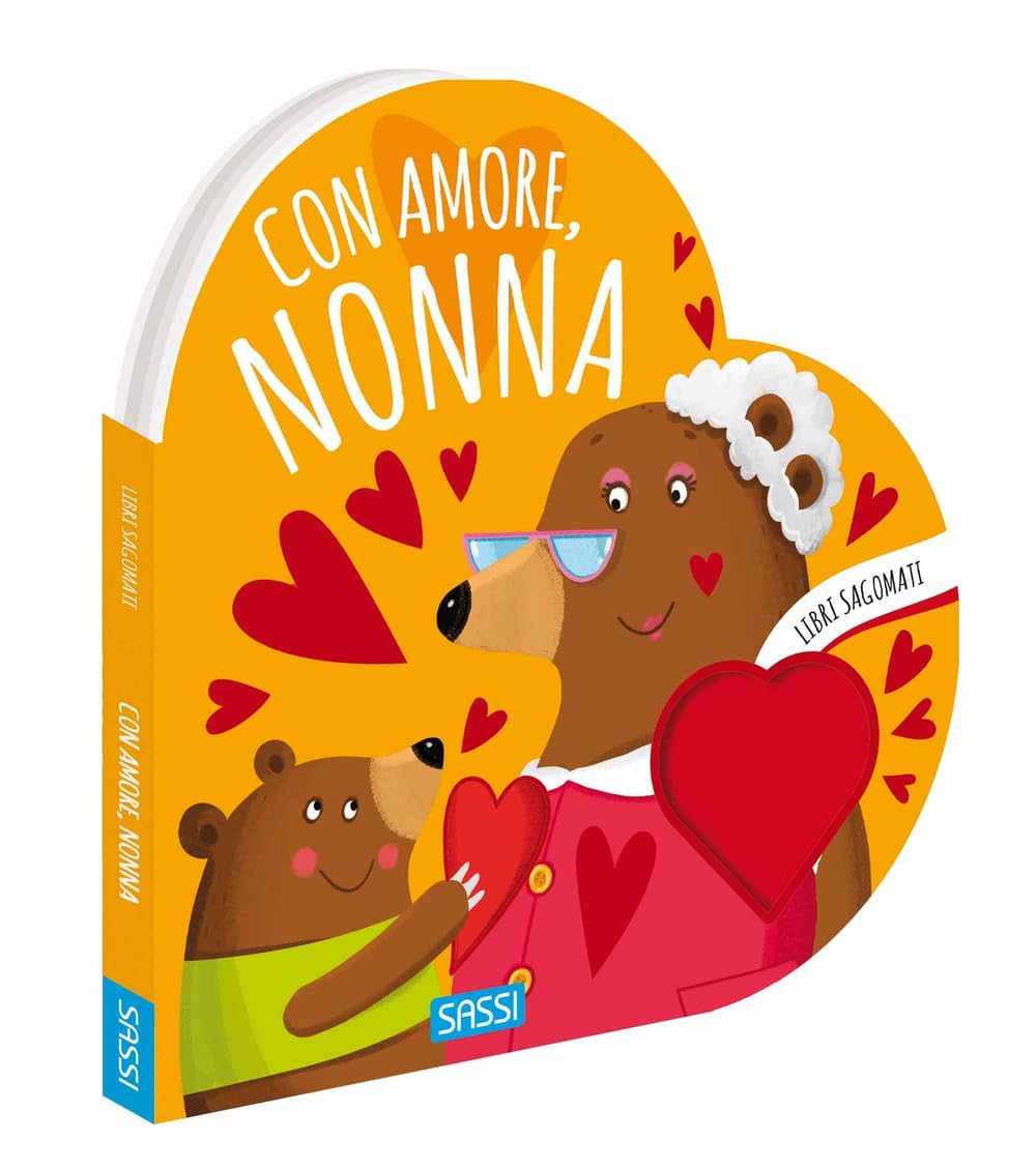 Con amore, nonna. Libri sagomati. Ediz. a colori book