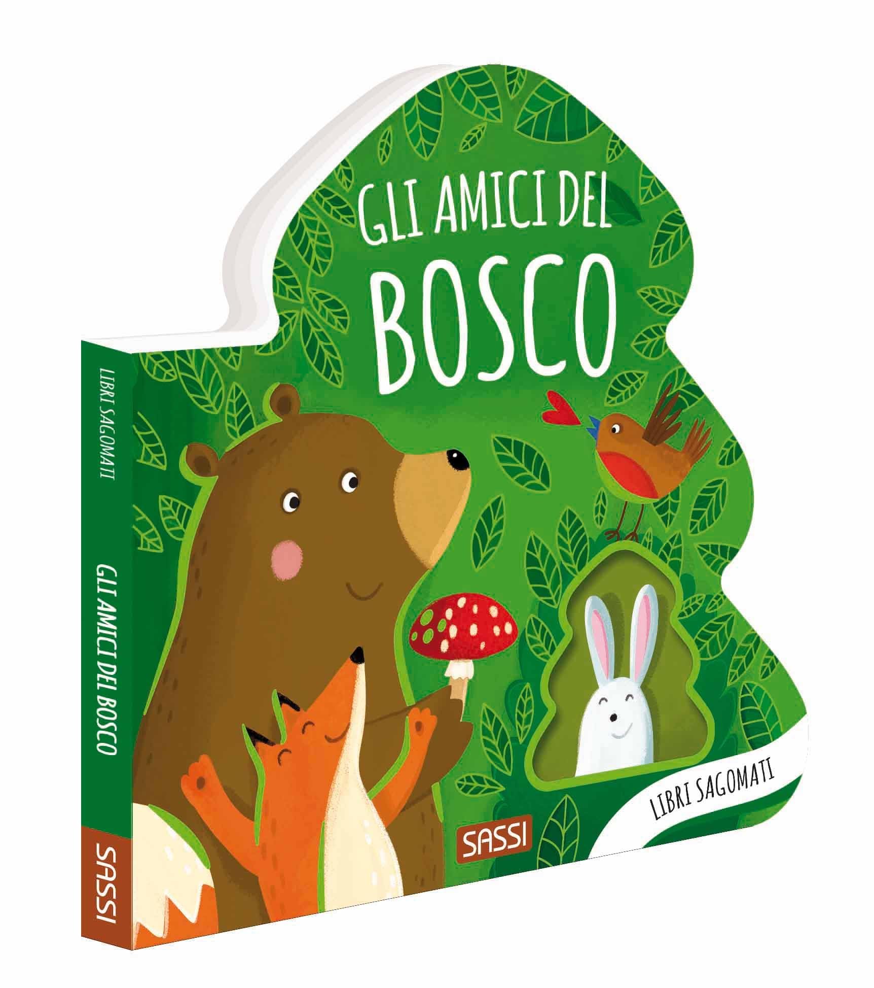 Gli amici del bosco. Libri sagomati. Ediz. a colori book