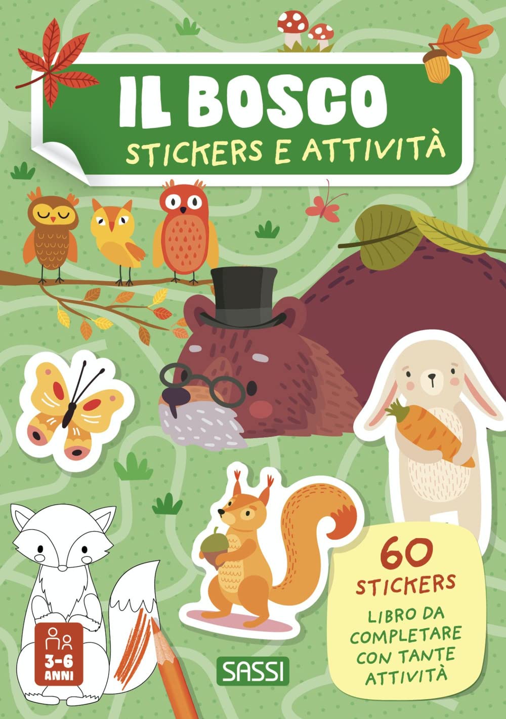Il bosco. Stickers e attività. Ediz. a colori book