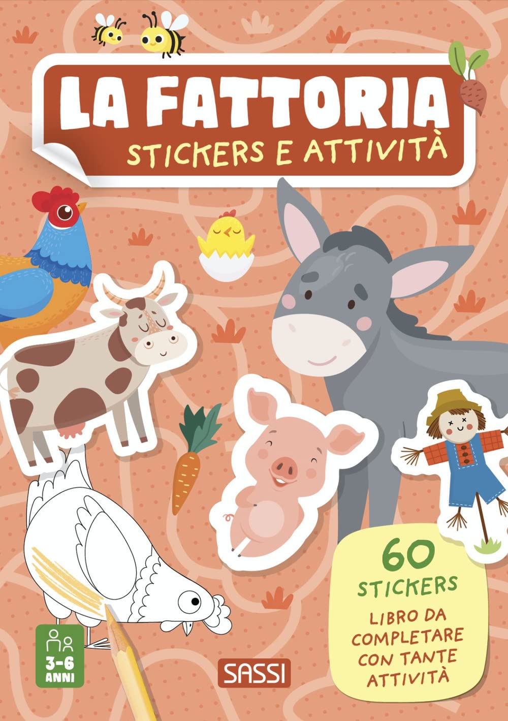 La fattoria. Stickers e attività. Ediz. a colori book