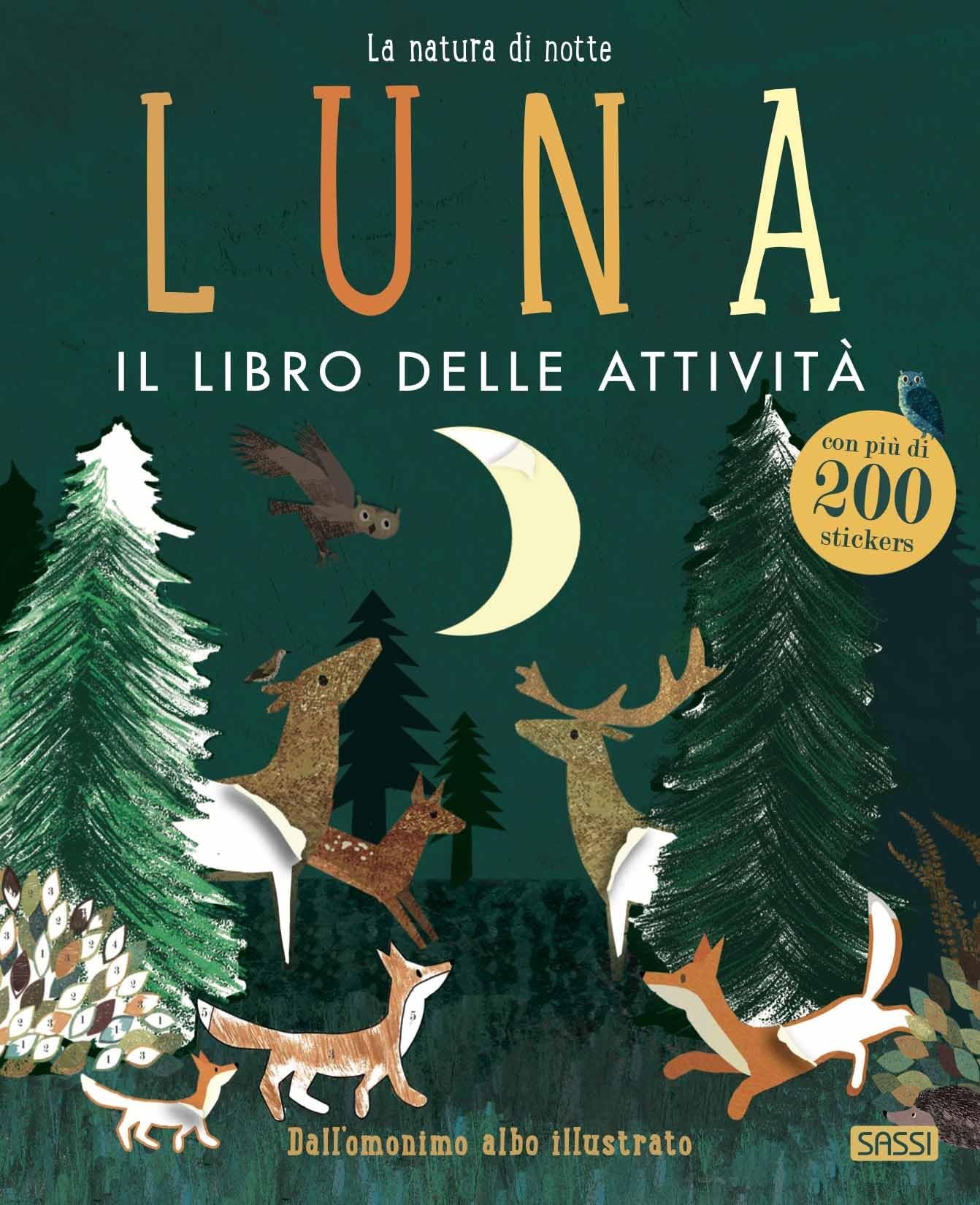 Luna. Il libro delle attività. Con adesivi. Ediz. a colori book