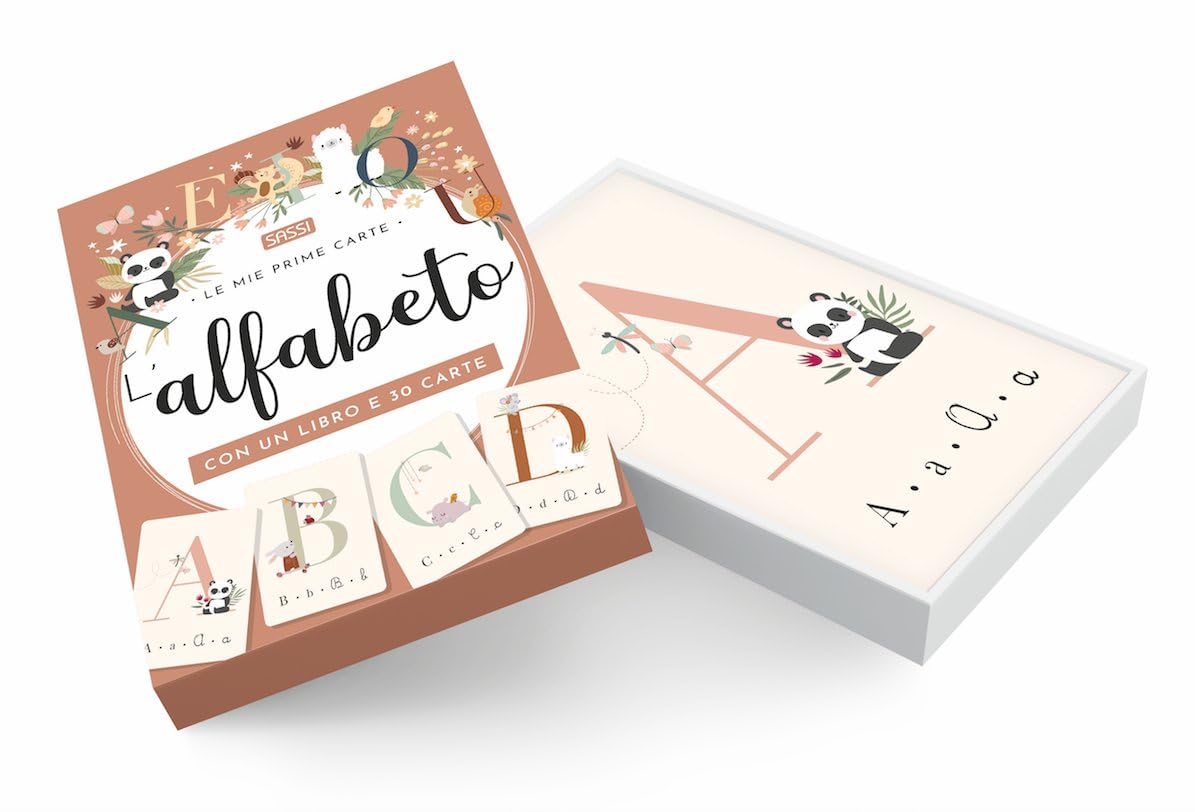 L'alfabeto. Le mie prime carte. Ediz. a colori. Con 30 carte book