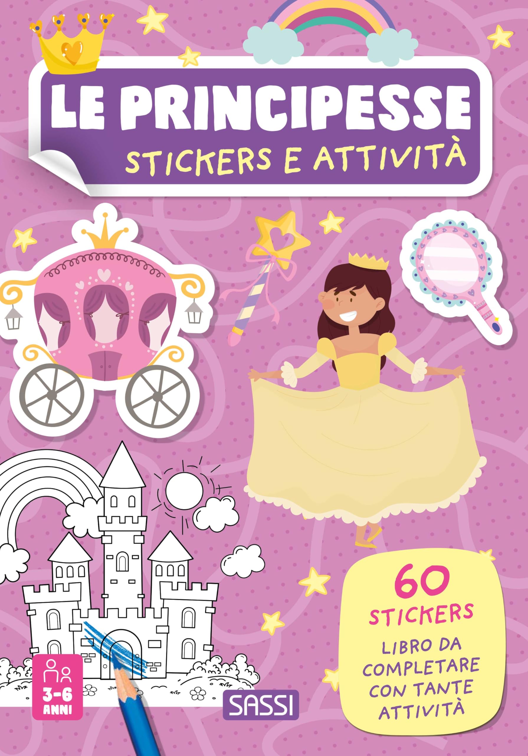 Le principesse. Stickers e attività. Ediz. a colori book