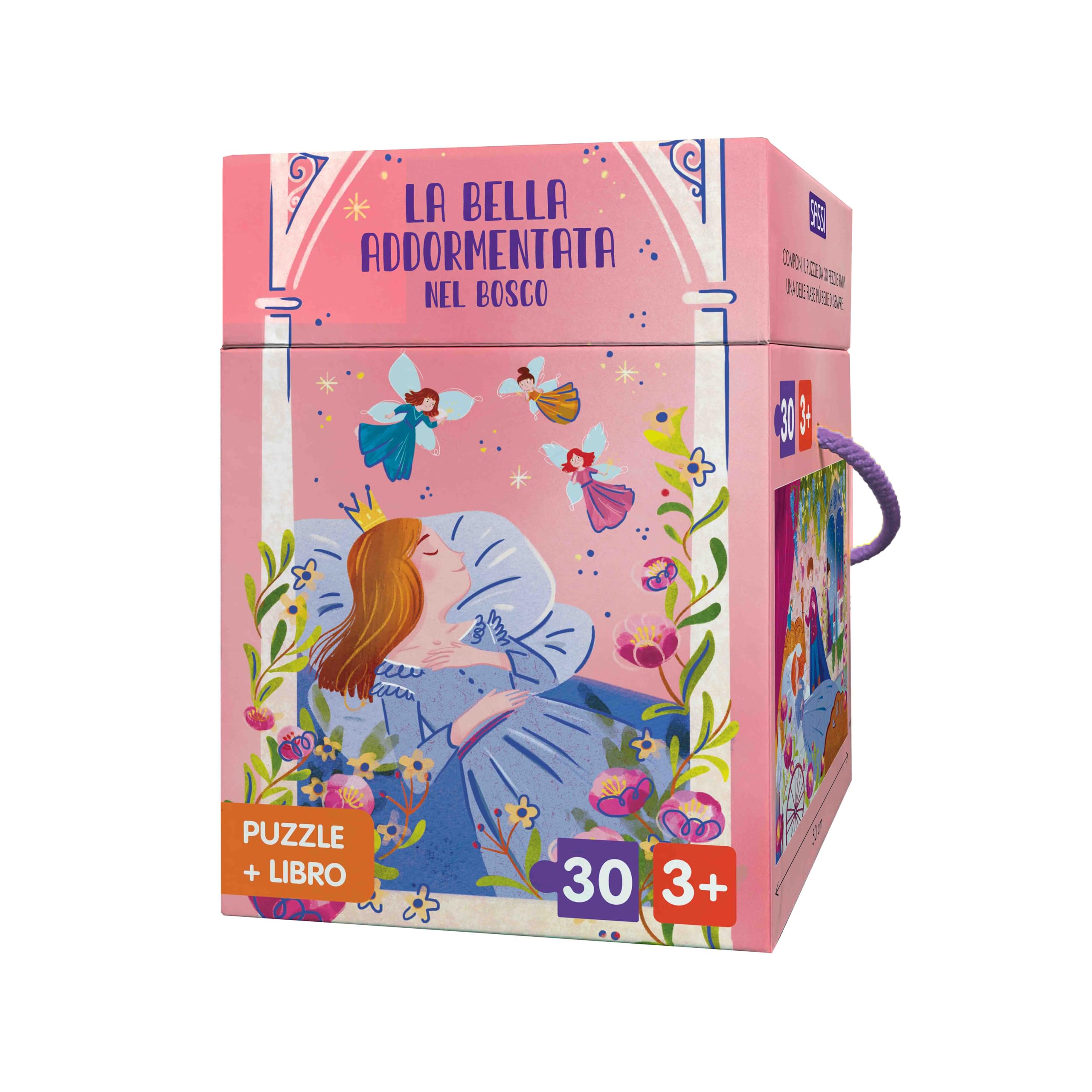 La bella addormentata nel bosco. Ediz. a colori. Con puzzle (Sassi junior) Fairy Tales & Legends