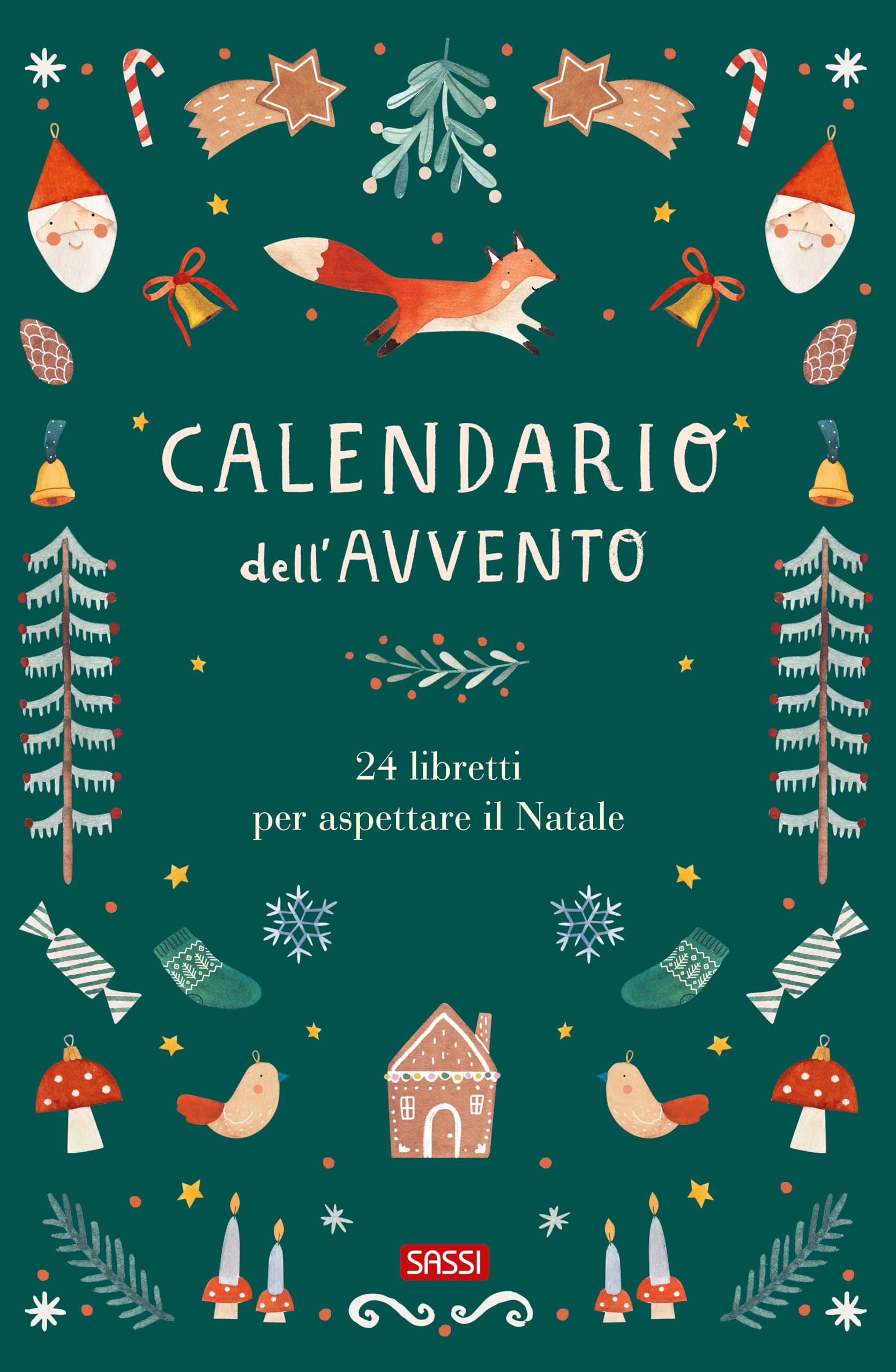 Calendario dell'avvento. 24 libretti per aspettare il Natale. Ediz. illustrata book