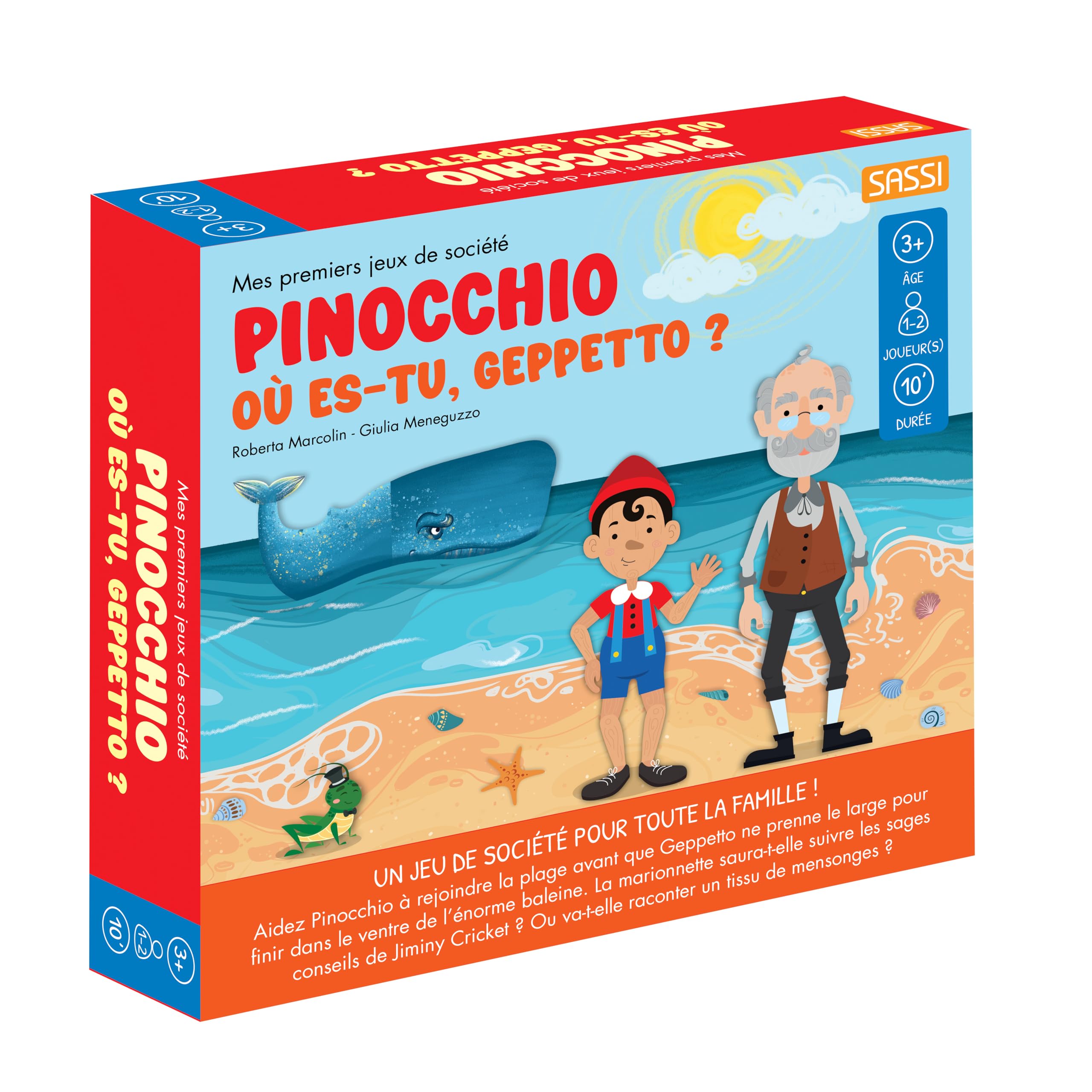 Pinocchio. Où es-tu, Geppetto ? - Mes premiers jeux de société book