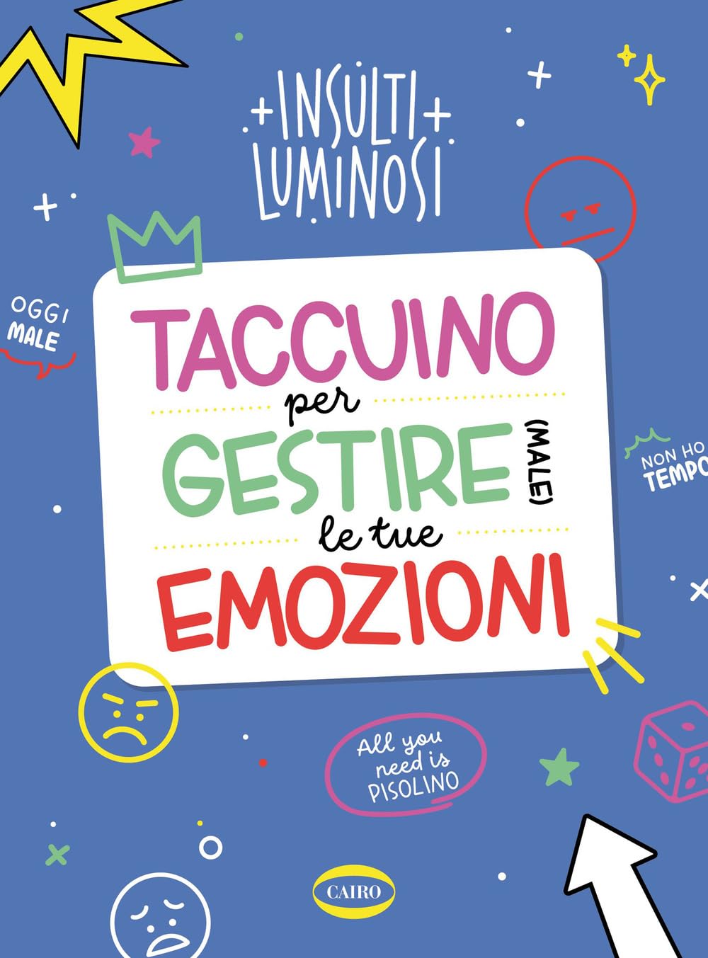 Taccuino per gestire (male) le tue emozioni (On-Off) Hobbies & Crafts