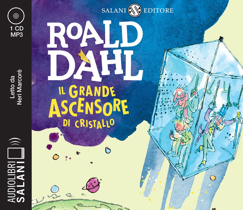 Il grande ascensore di cristallo letto da Neri Marcorè. Audiolibro. CD Audio formato MP3 Novels & Short Stories
