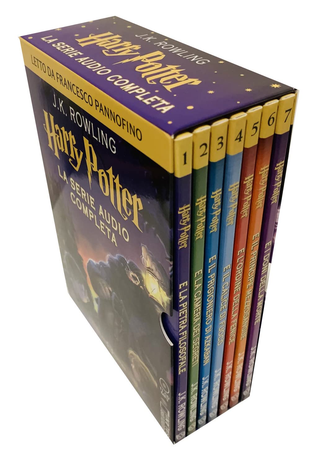Harry Potter. La serie audio completa letta da Francesco Pannofino. Audiolibro. 11 CD Audio formato MP3 Novels & Short Stories