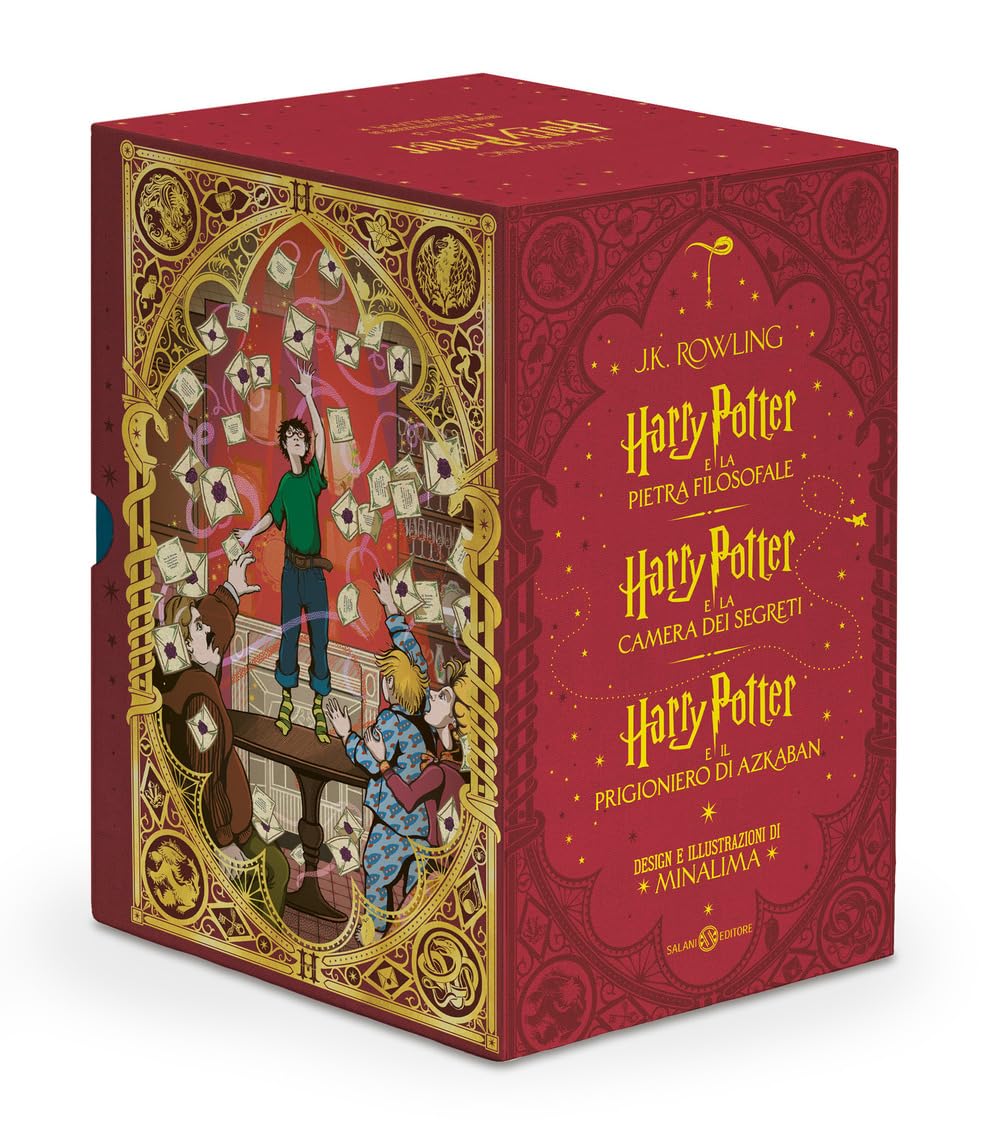 Harry Potter: La pietra filosofale-La camera dei segreti-Il prigioniero di Azkaban. Ediz. papercut MinaLima (Fuori collana Salani) Action & Adventure