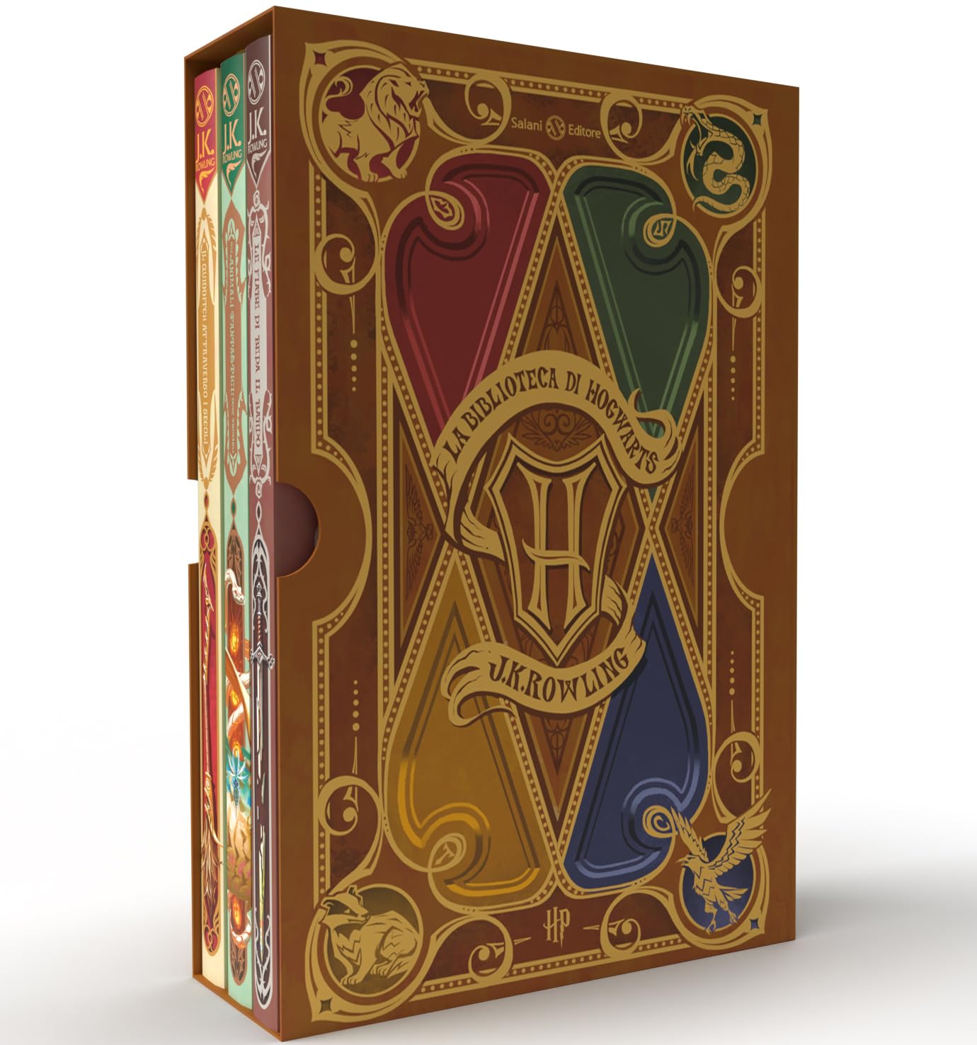 La biblioteca di Hogwarts: Le fiabe di Beda il Bardo-Gli animali fantastici: dove trovarli-Il Quidditch attraverso i secoli. Kennilworthy Whisp Novels & Short Stories