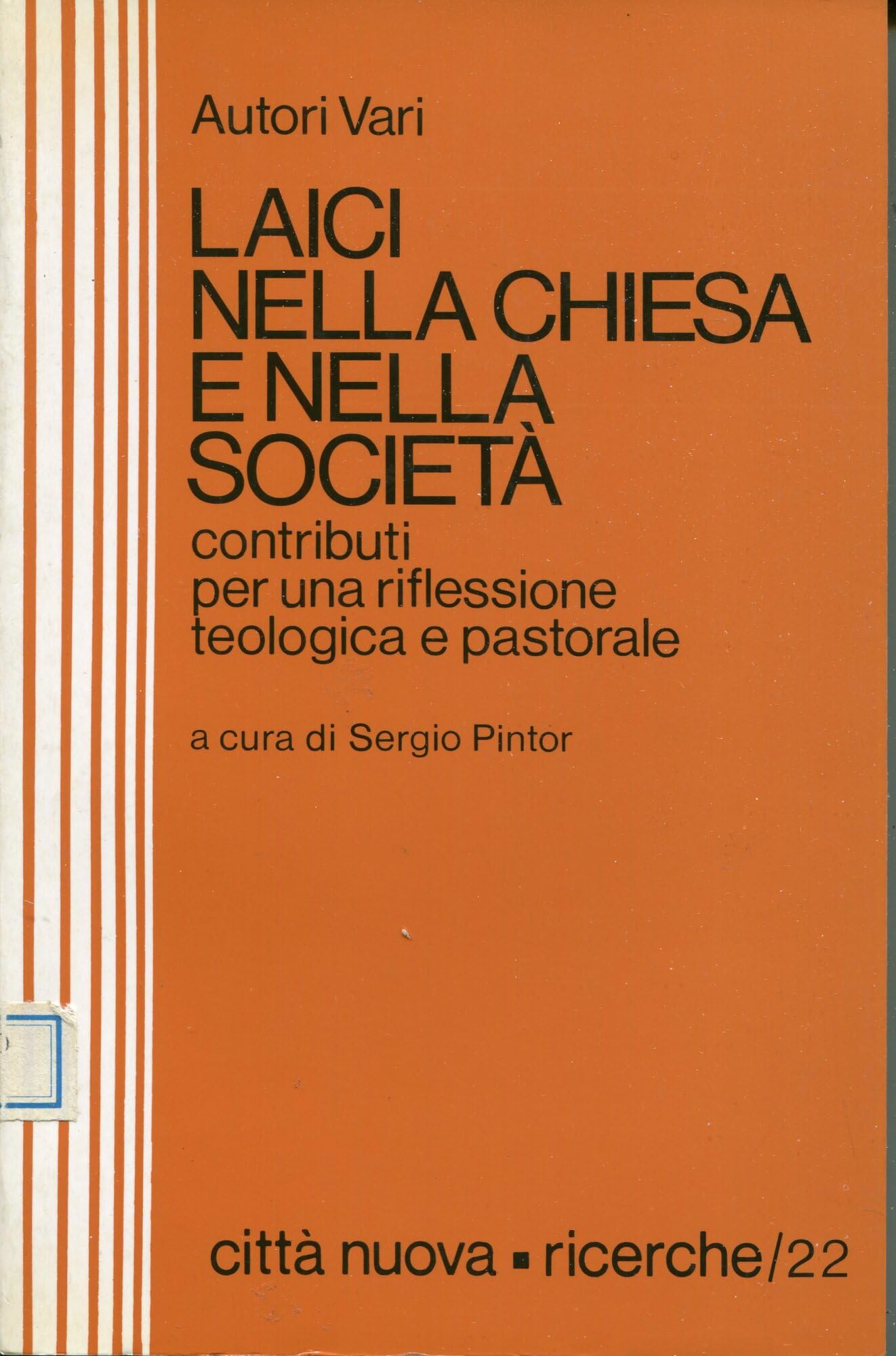 Laici nella Chiesa e nella società : contributi p Books