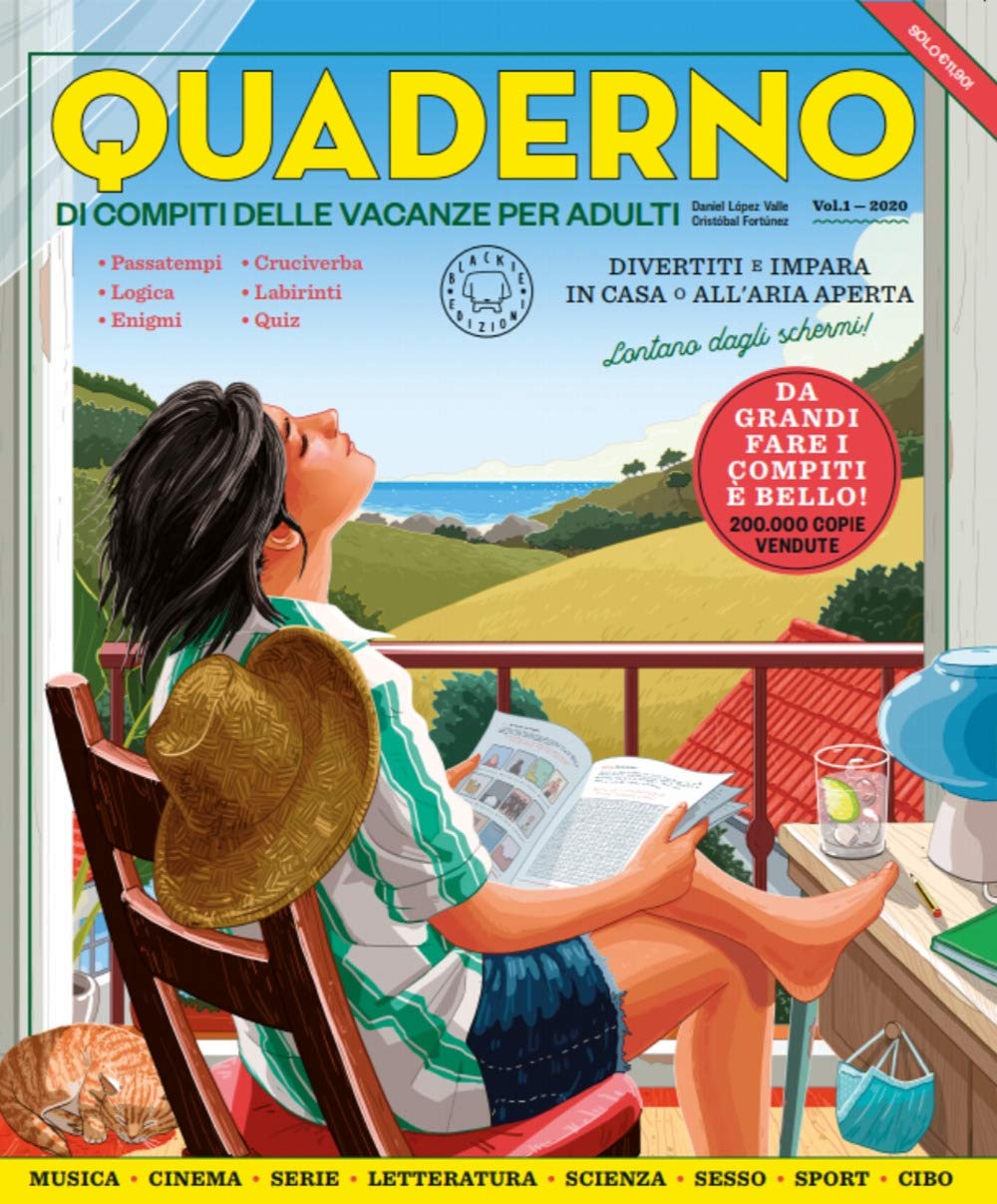 Quaderno di compiti delle vacanze per adulti. L'originale (Vol. 1) book