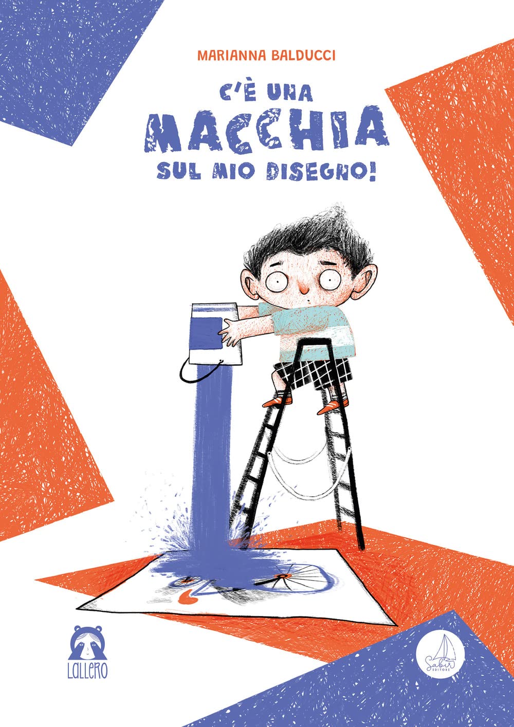 C'è una macchia sul mio disegno! Ediz. a caratteri grandi book