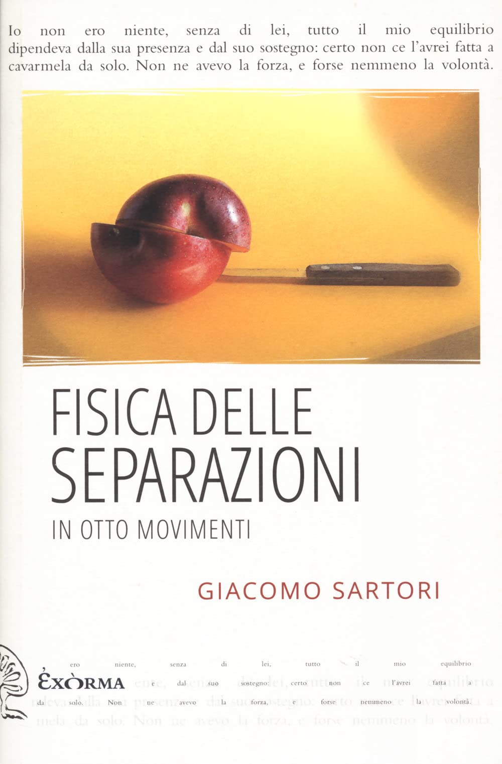 Fisica delle separazioni in otto movimenti (Quisiscrivemale) Contemporary literature Books