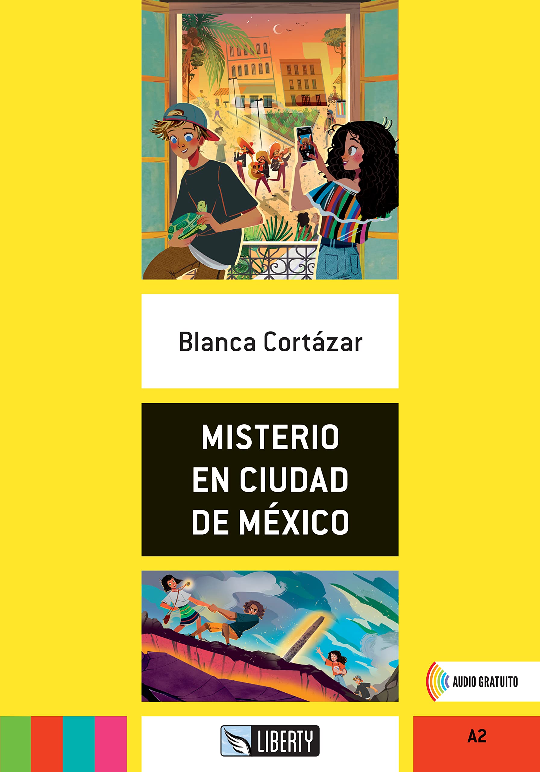 Misterio en Ciudad de México. A2. Con File audio per il download book