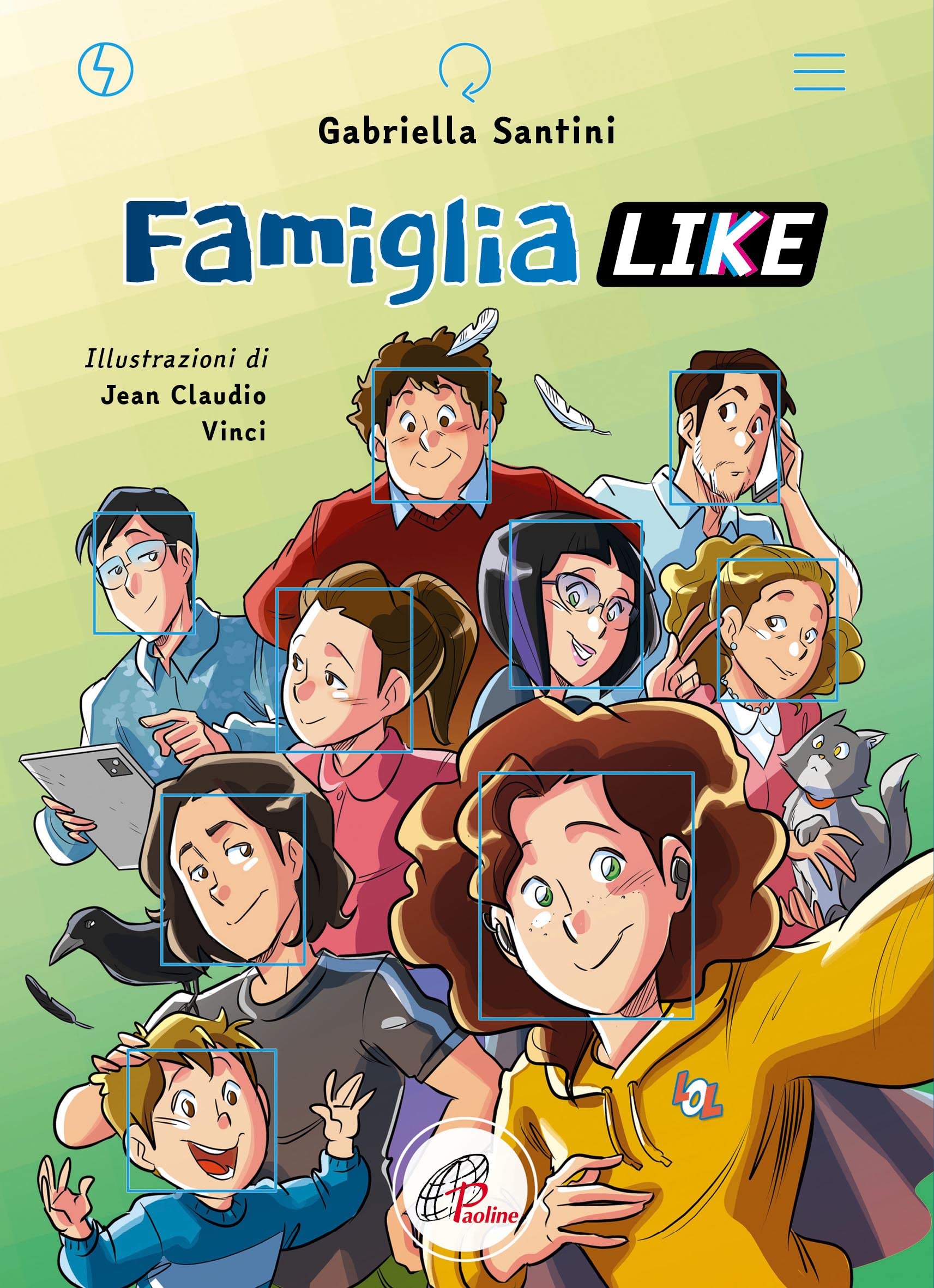 Famiglia like. Ediz. ad alta leggibilità. Con QR Code book