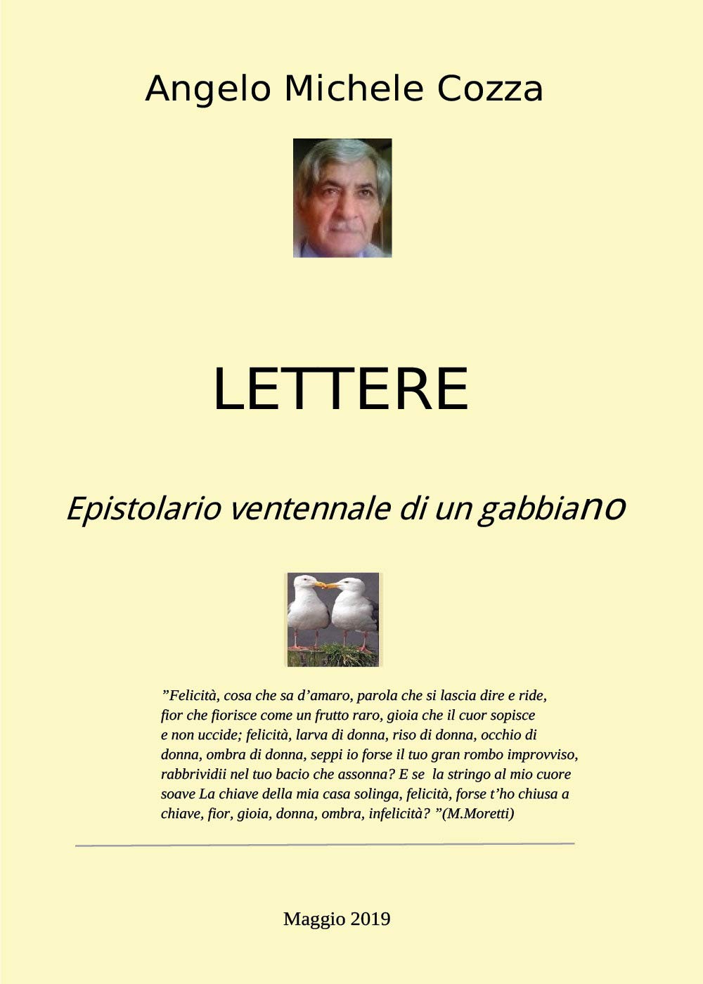Lettere. Epistolario ventennale di un gabbiano Contemporary literature