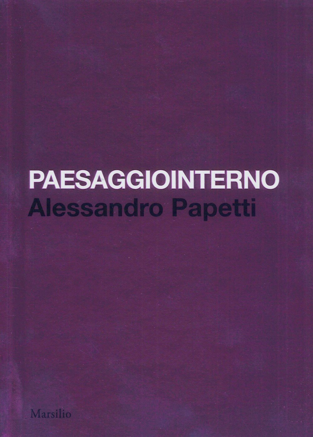 Paesaggiointerno. Alessandro Papetti. Ediz. italiana e inglese book