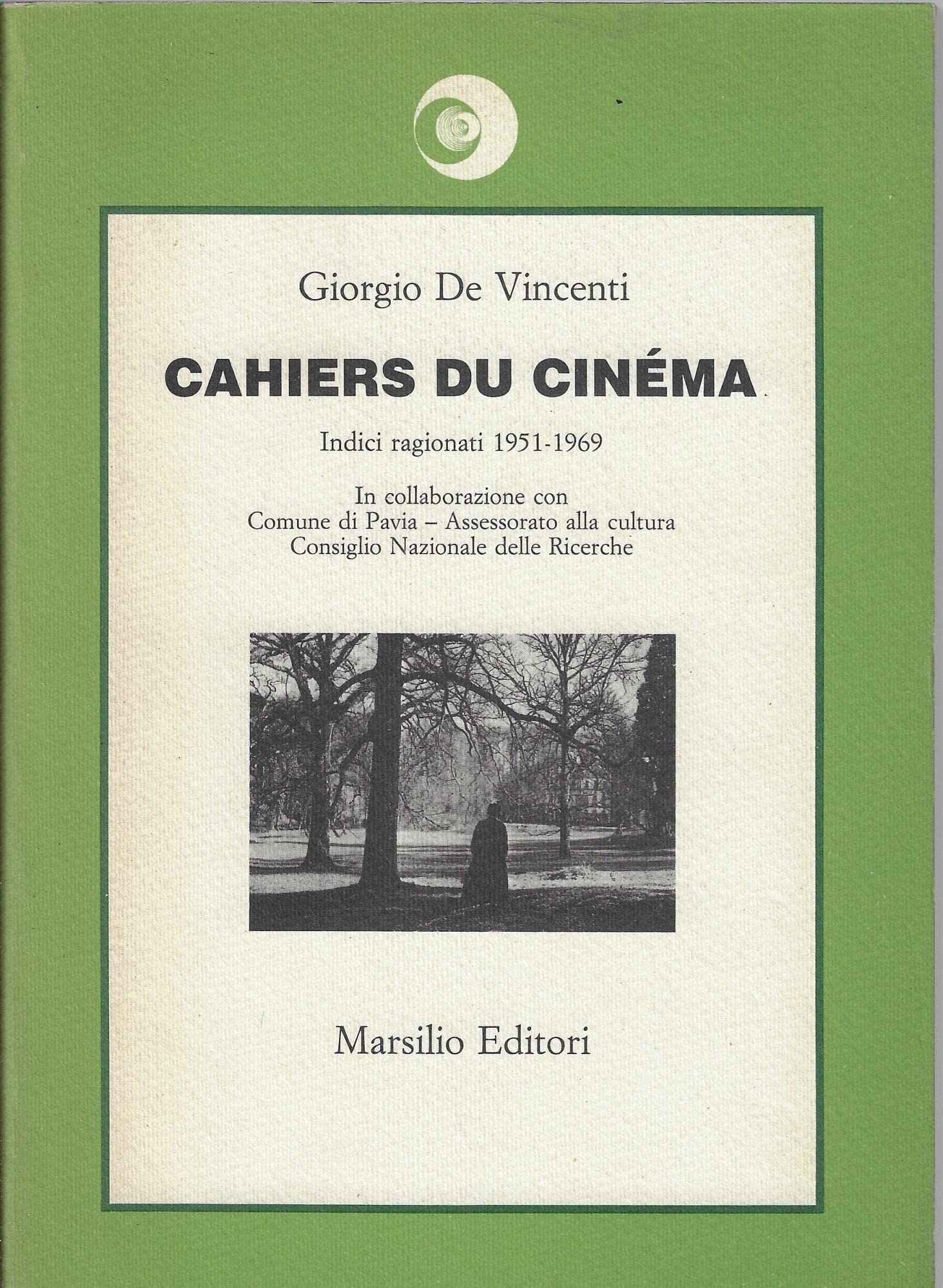 Cahiers du cinéma. Indici ragionati 1951-1969 book