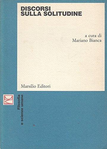 Product Image: Discorsi sulla solitudine (Ricerche)