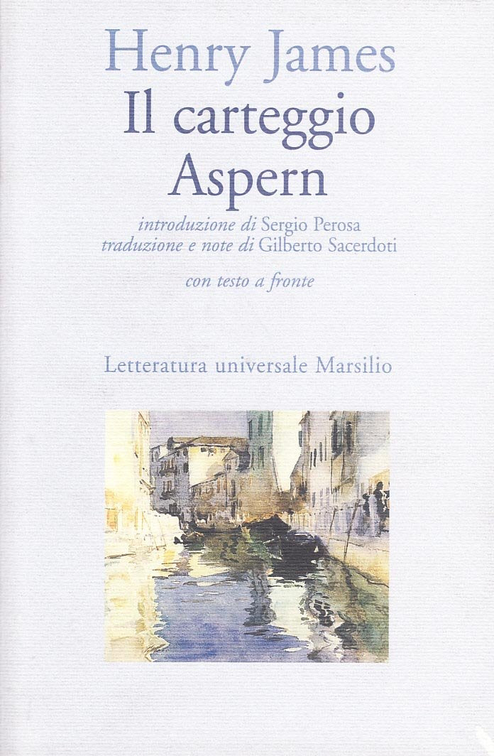 Il carteggio Aspern. Testo inglese a fronte Classics
