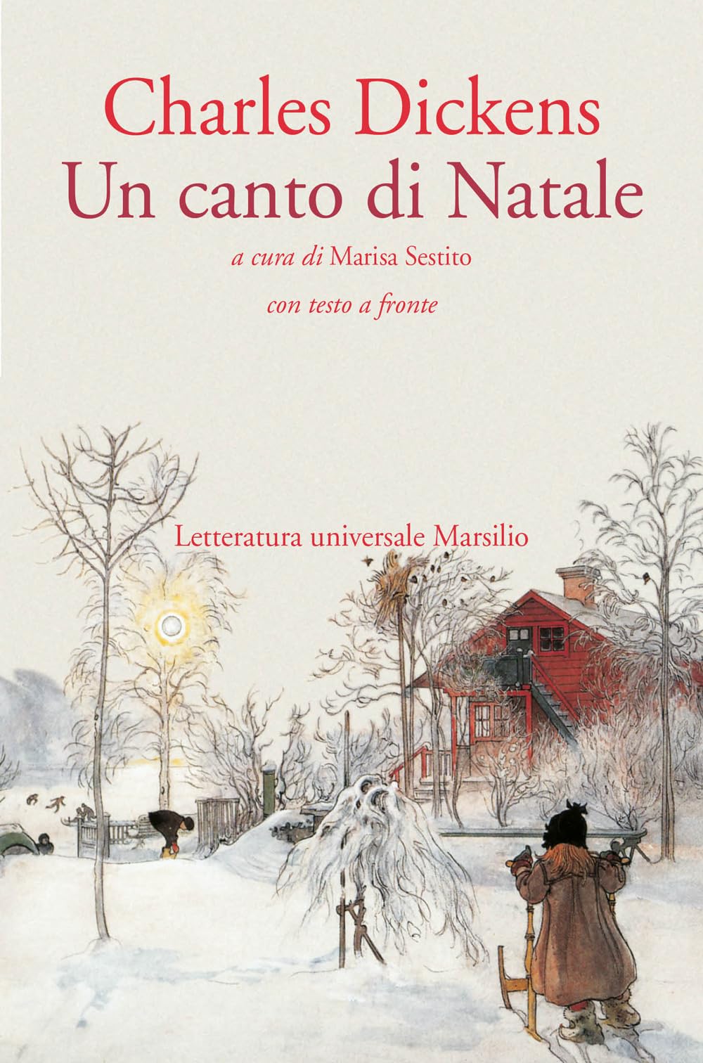 Un canto di Natale. Testo inglese a fronte book