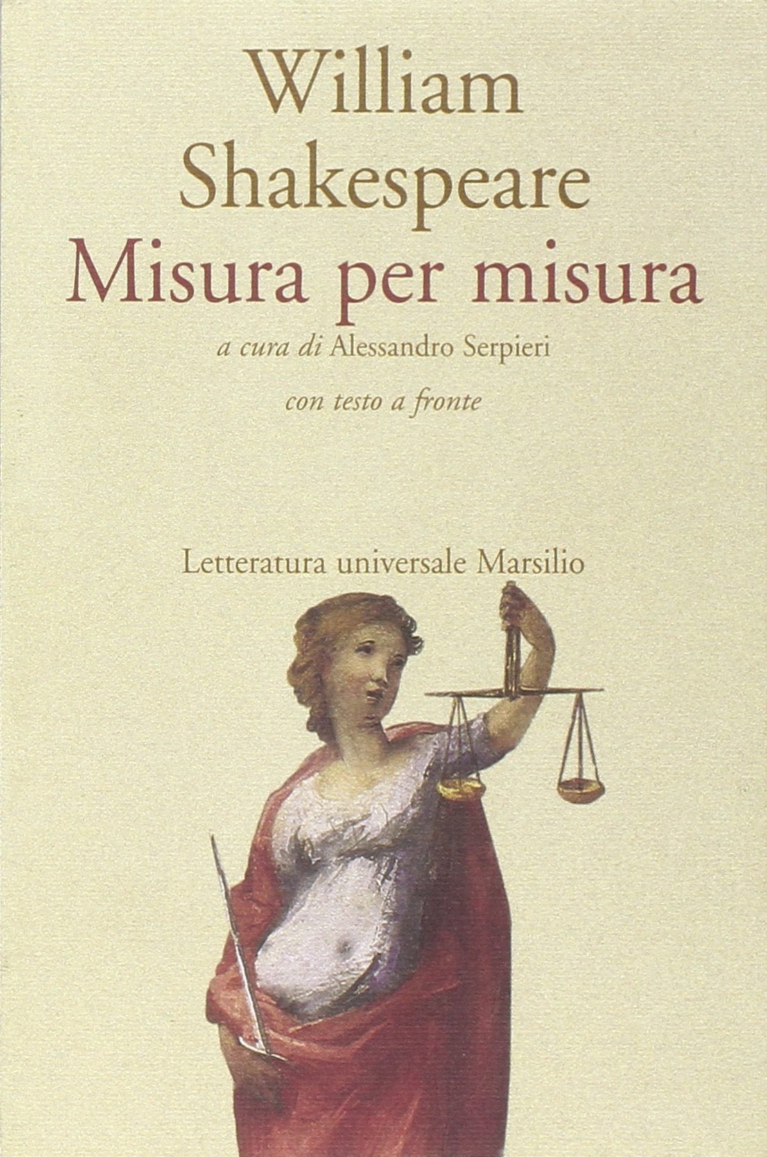 Misura per misura. Testo inglese a fronte book