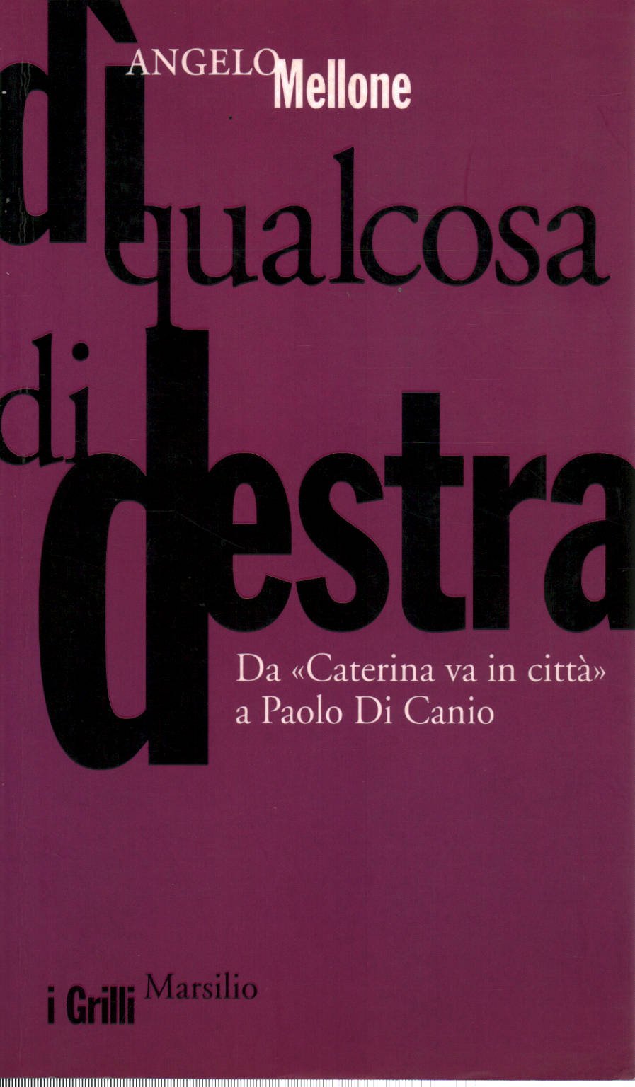 Dì qualcosa di destra. Da Caterina va in città a Paolo Di Canio book