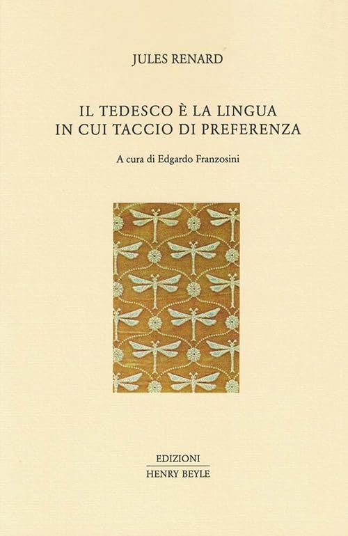 Il tedesco è la lingua in cui taccio di preferenza book