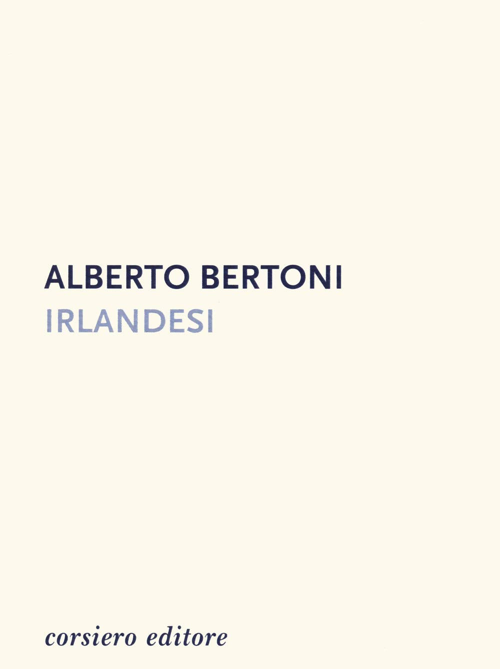 Irlandesi (Strumenti umani) Poetry
