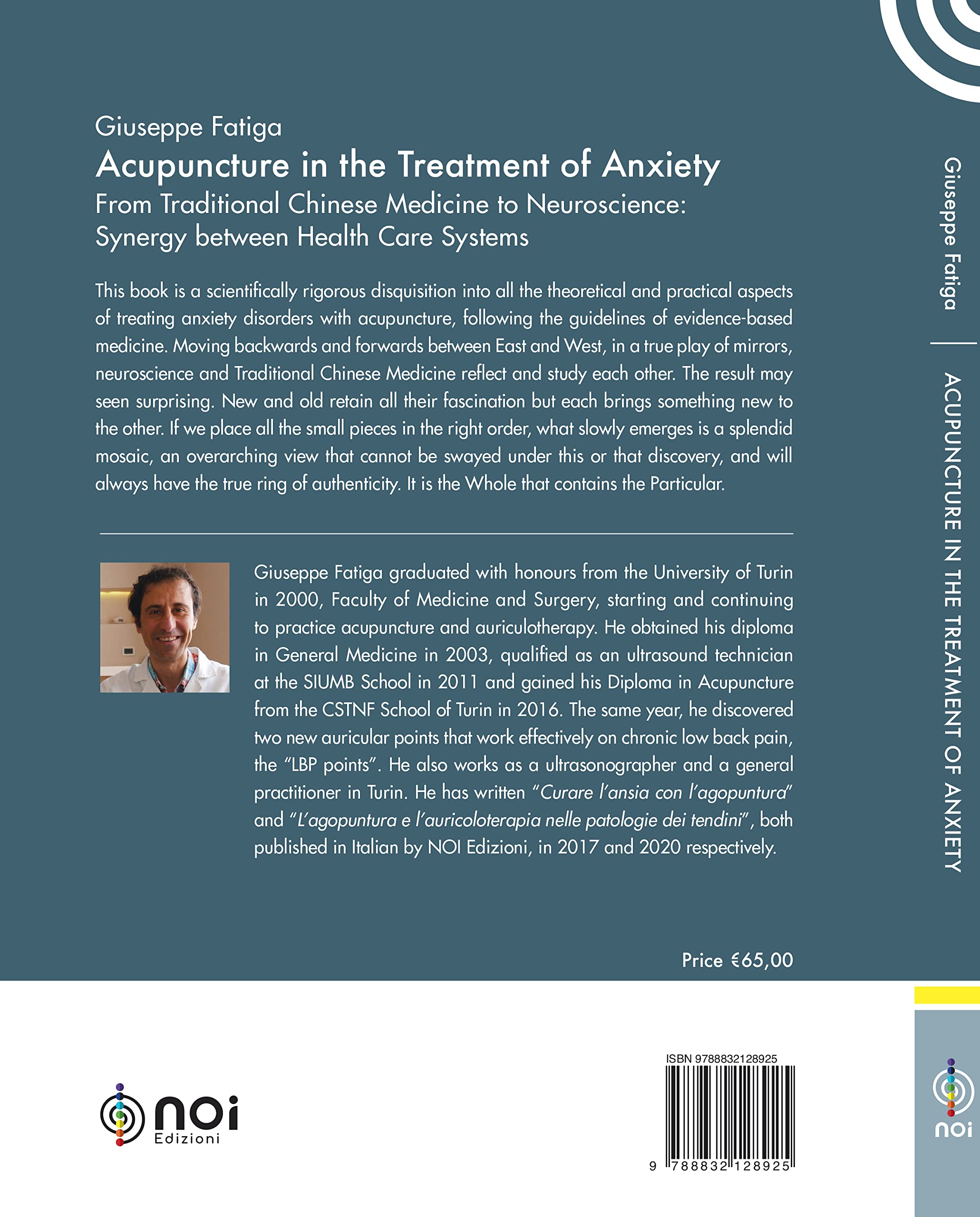 Acupuncture in the treatment of anxiety book