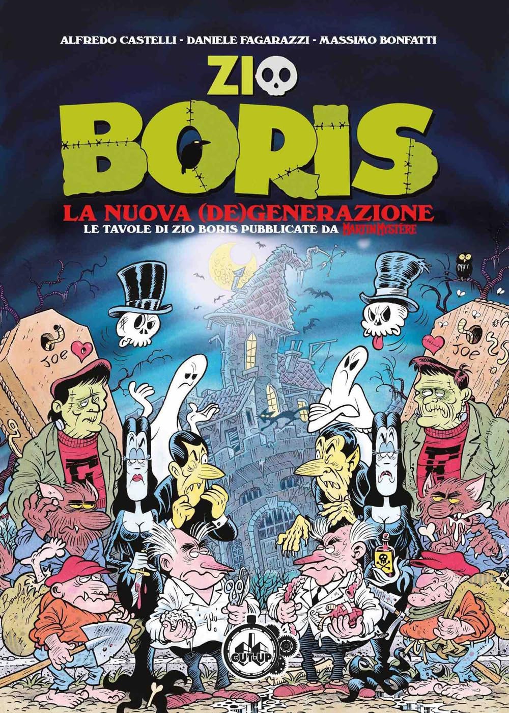Zio Boris. La nuova (de)generazione. Le tavole di Zio Boris pubblicate da Martin Mystère book