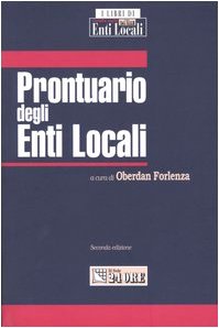 Prontuario degli enti locali book
