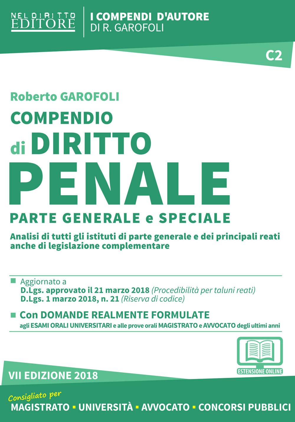 Compendio di diritto penale. Parte generale-Compendio di diritto penale. Parte speciale. Con aggiornamento online book