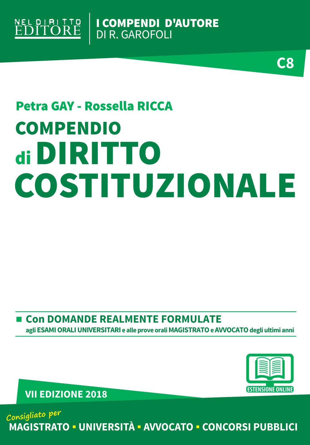 Compendio di diritto costituzionale. Con aggiornamento online book